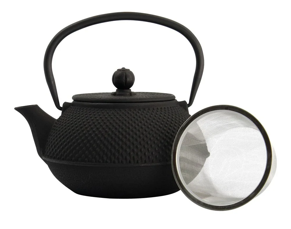 Tokyo Design Studio WY Iron Stovetop Kettle Arare - Black (0.6L) - Image 3