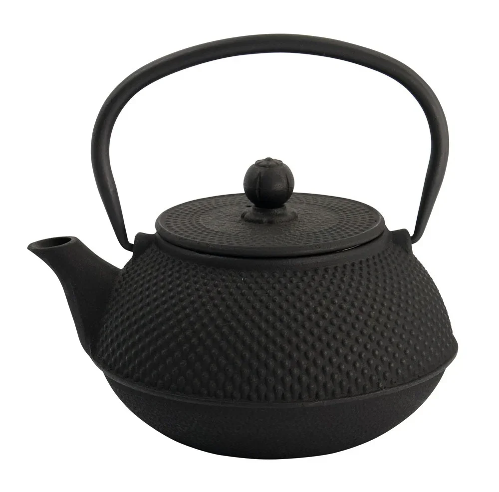 Tokyo Design Studio WY Iron Stovetop Kettle Arare - Black (0.8L)