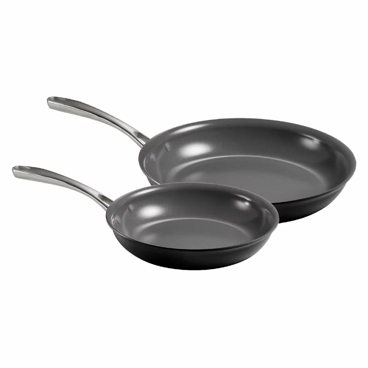 Tramontina Ceramic Hard Anodised Fry Pan Set (2 Piece)
