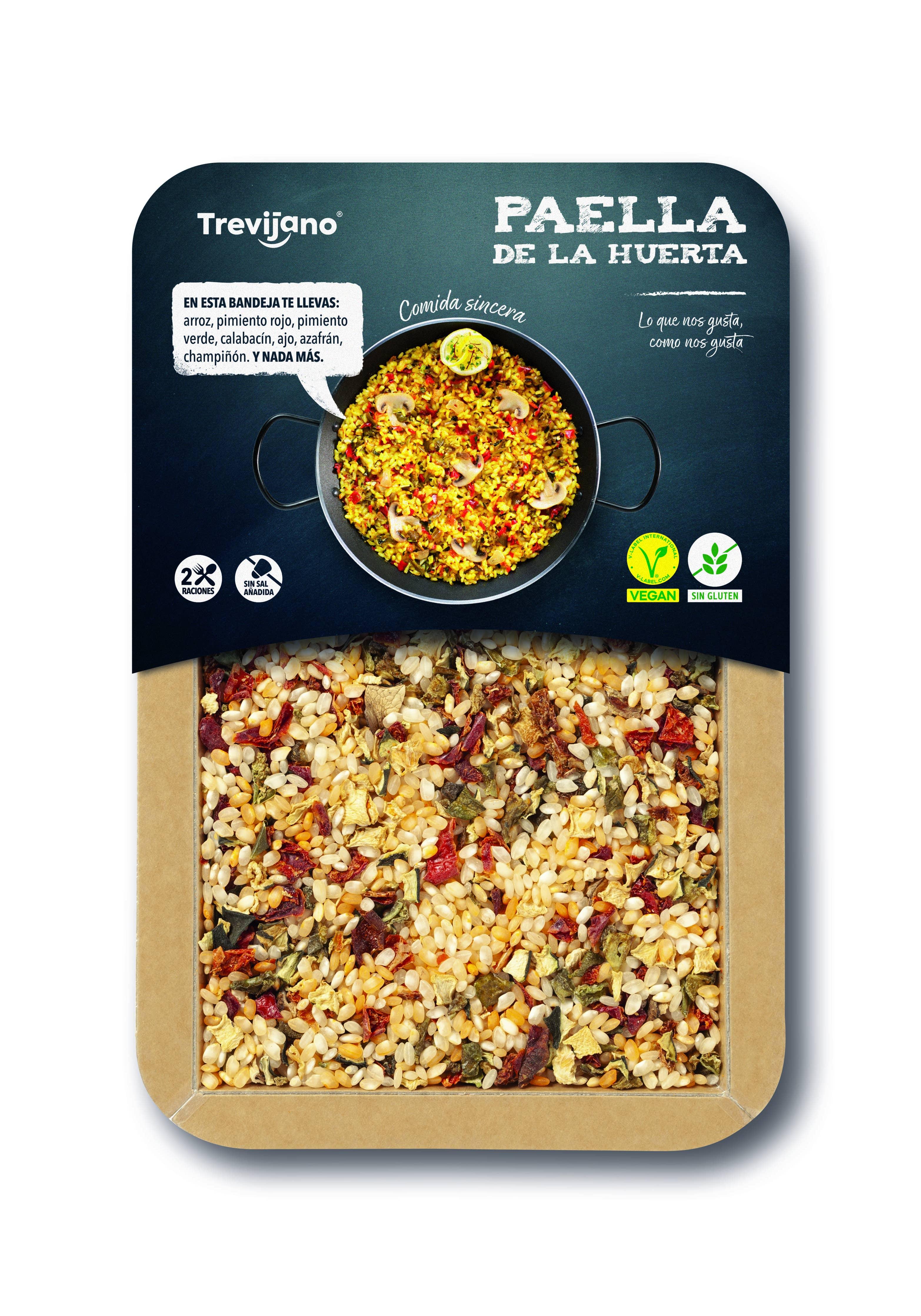 Trevijano Paella 6 Vegetables Vegan Gluten Free (280g)