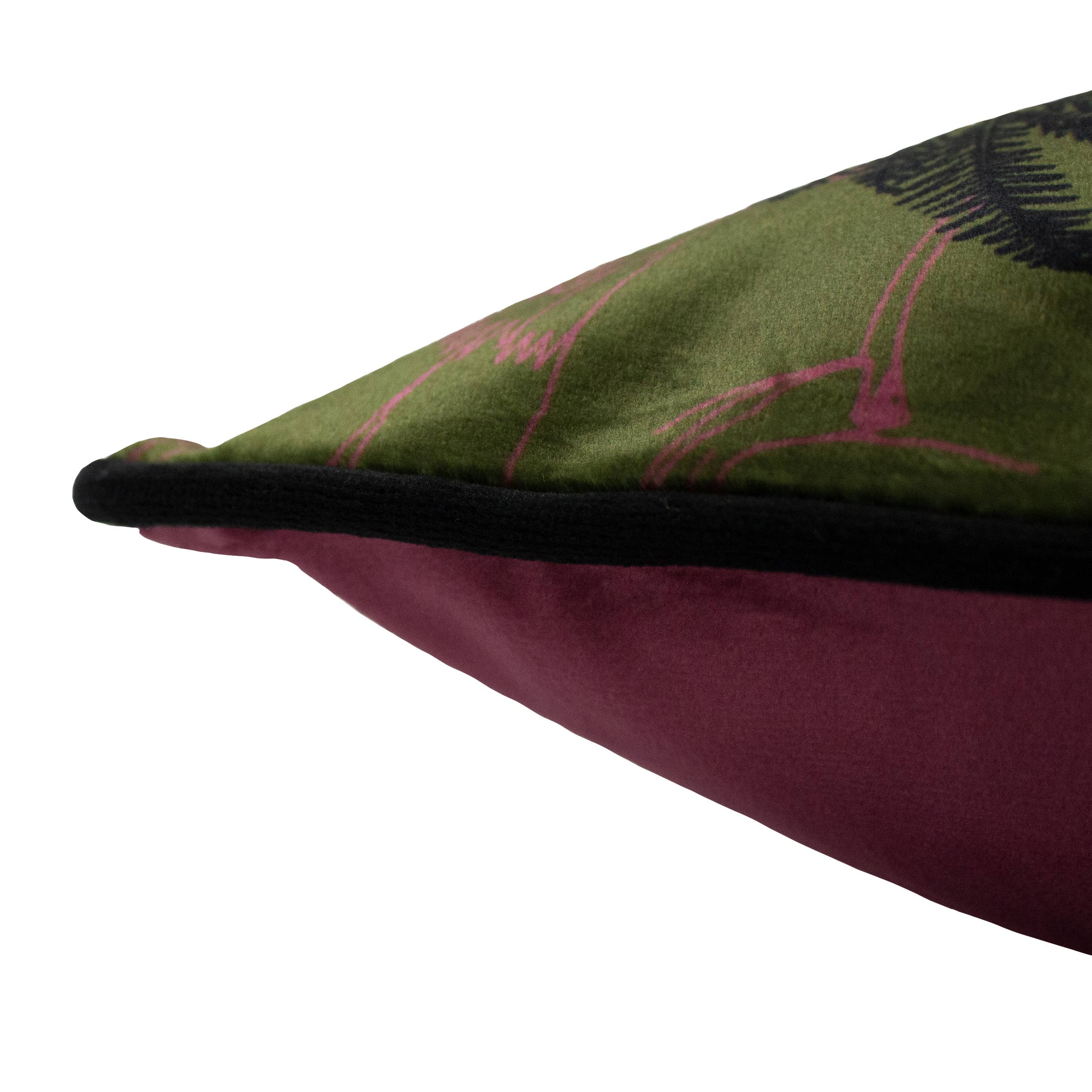 Tropica Cheetah Cushion Khaki Feather Rich Filled  (45x45cm) - Image 4