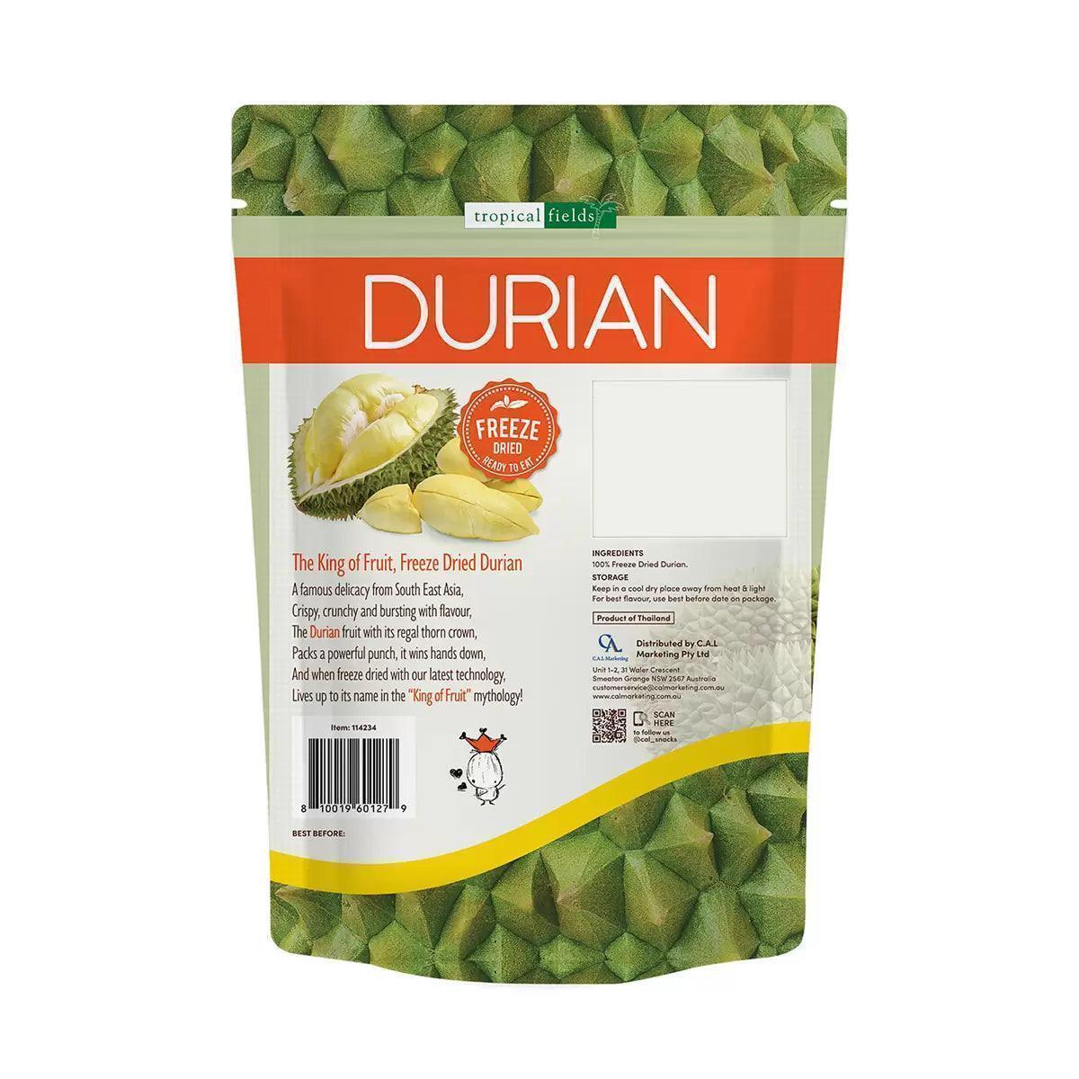 Tropical Fields Freeze Dried Durian (130g) - Image 2