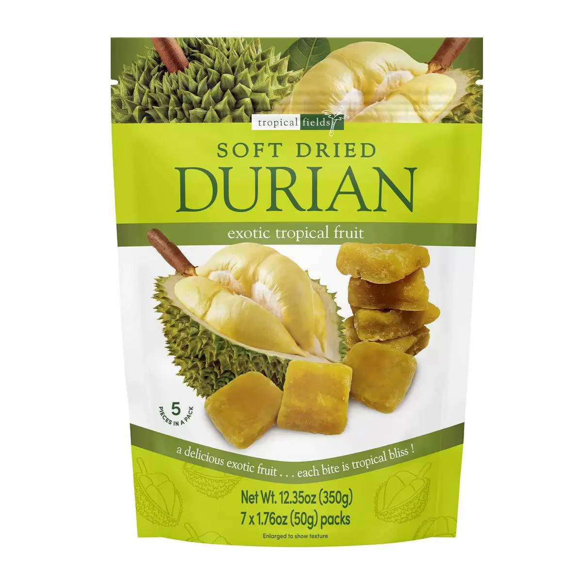 Tropical Fields Soft Dried Durian (350g)
