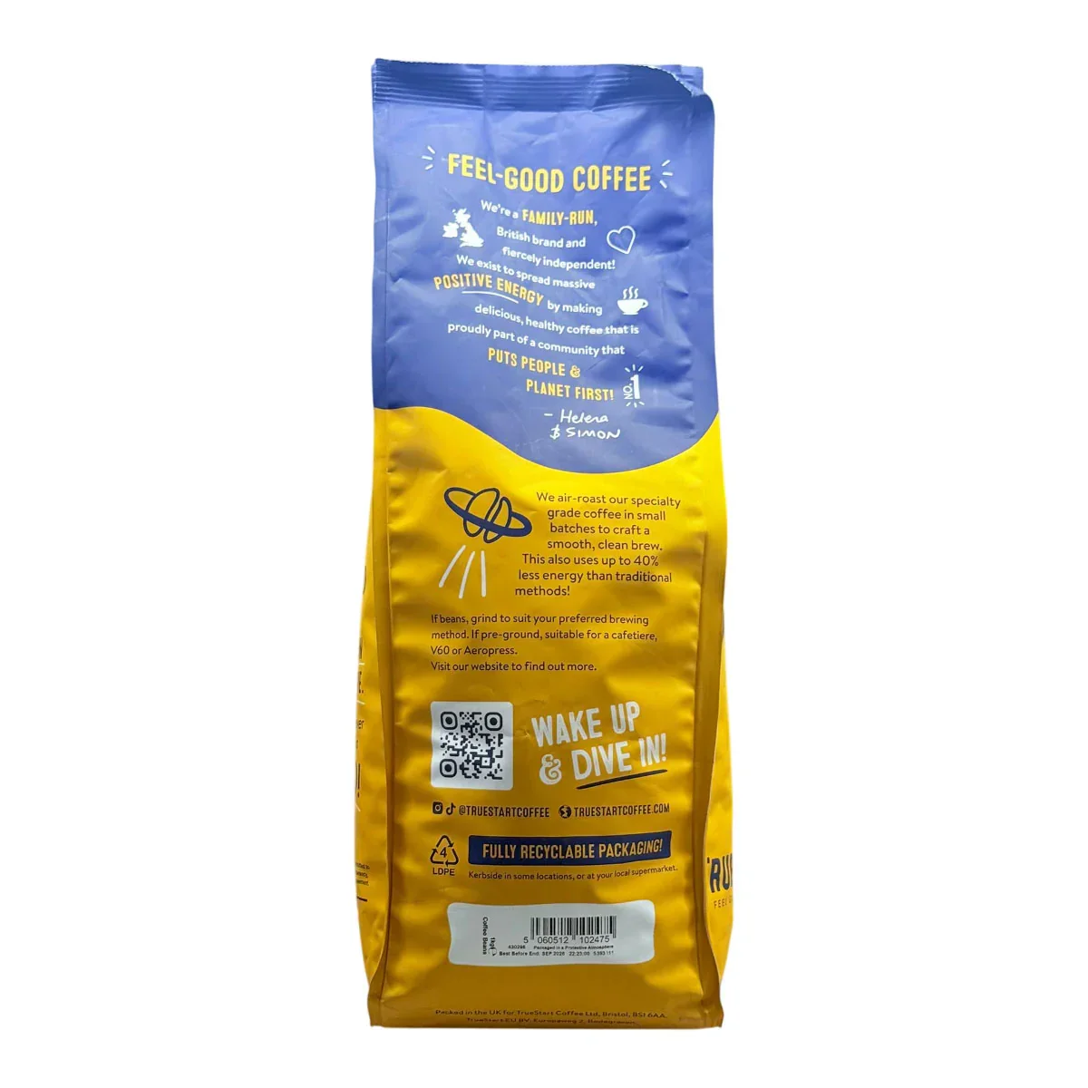 TrueStart Heritage Edition Colombian Arabica Coffee Beans (1kg) - Image 2