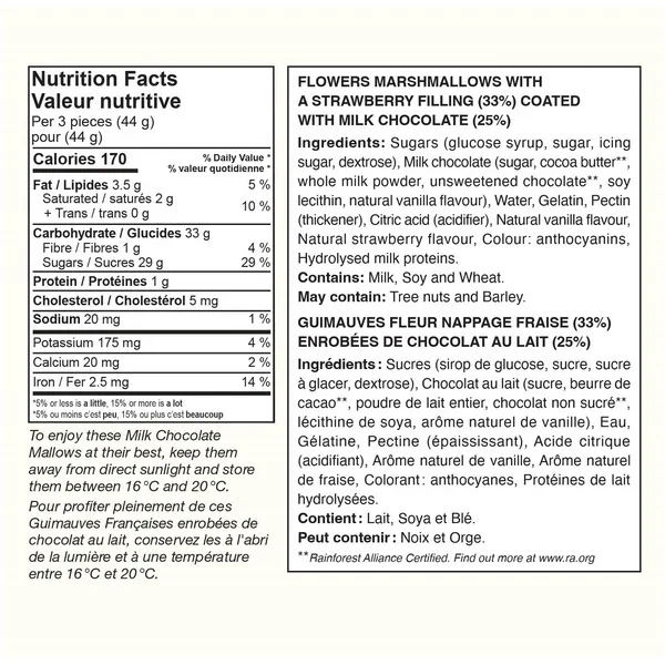 Truffettes de France Strawberry & Milk Chocolate French Mallows (454g) - Image 2
