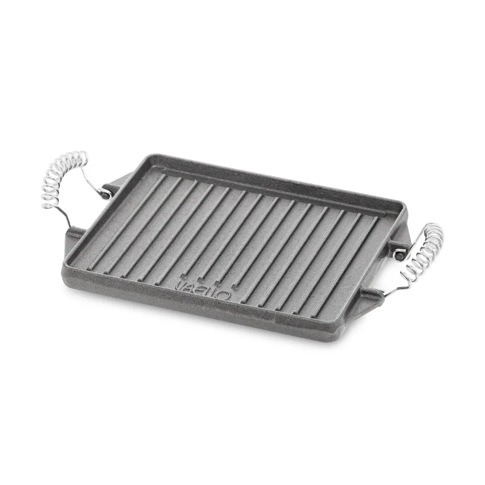 Vaello Cast Iron Griddle - Rectangular (47cm x 27cm)