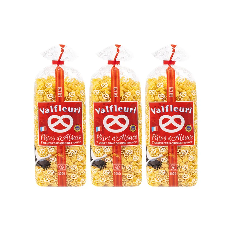 Valfleuri Bretzel Pasta (3x500g)