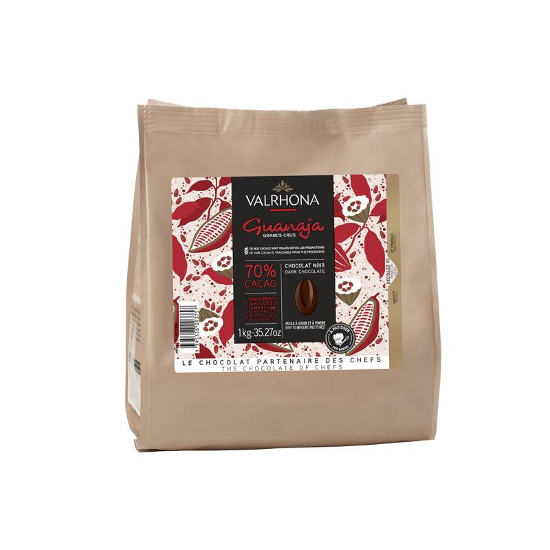 Valrhona Guanaja 70% Grand Cru Dark Chocolate Chips (1kg)