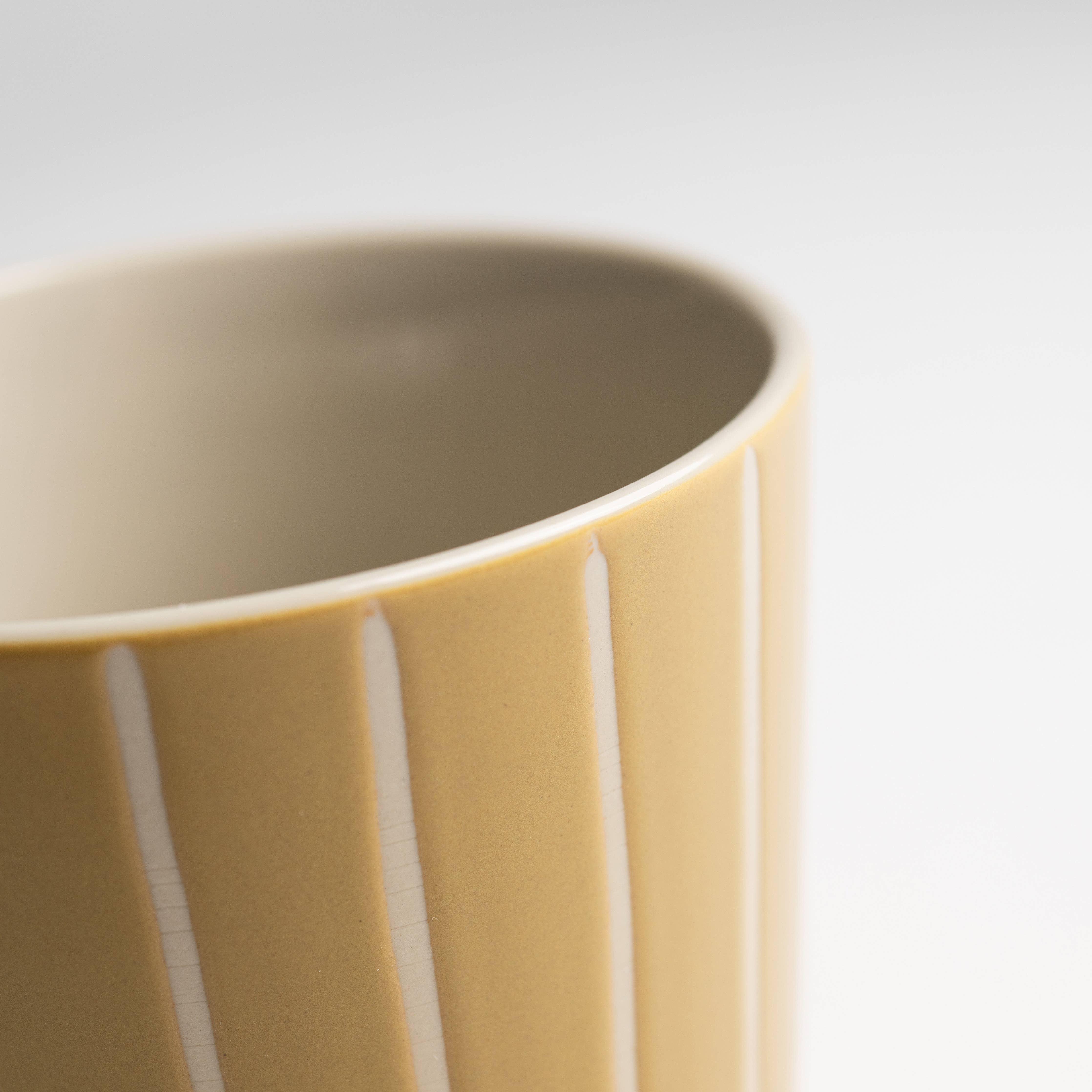 Kindred Vervain Beaker - Mustard Yellow - Large (Set of 2) - Image 4
