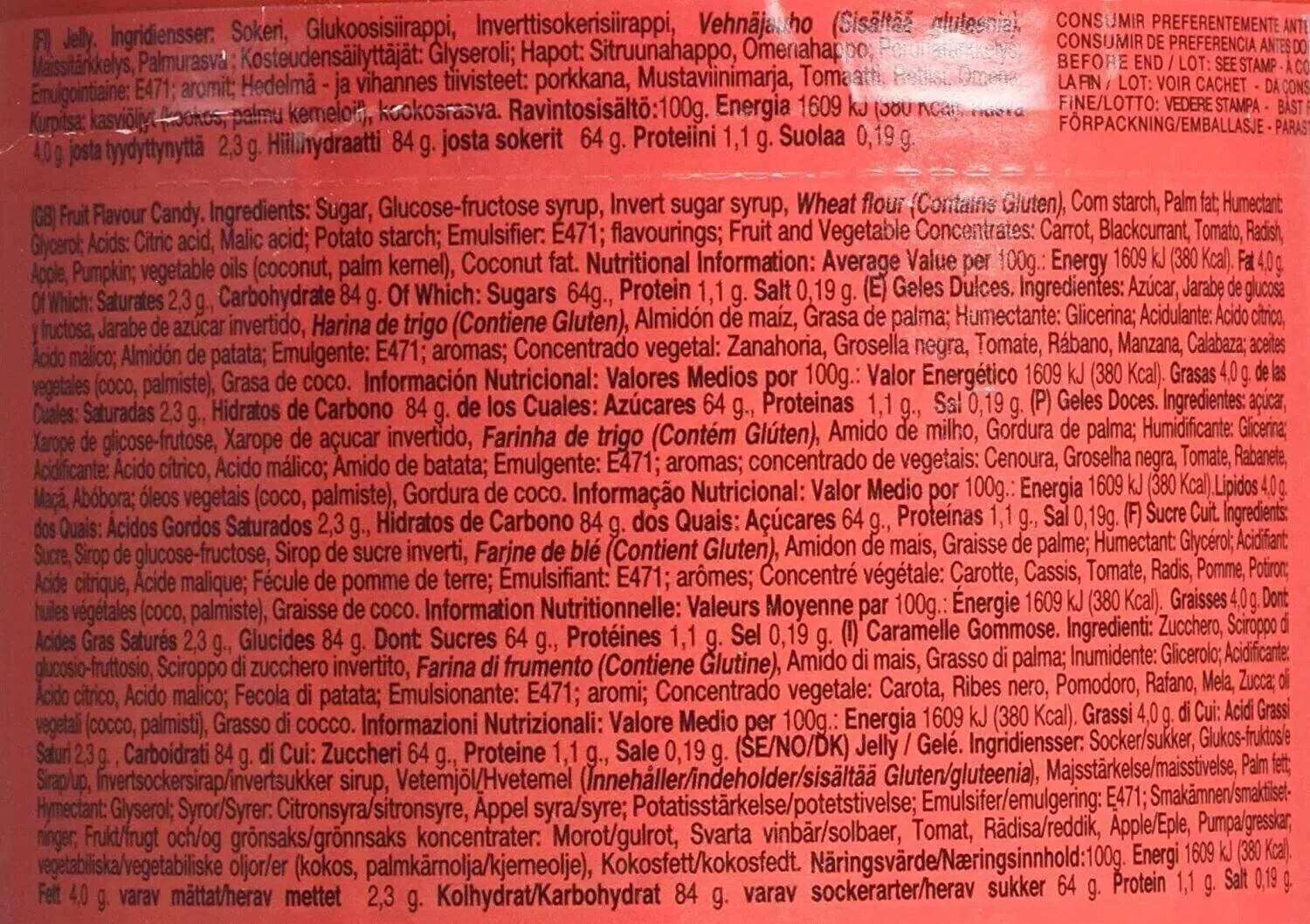 Vidal's Strawberry Mega Pencil (40x23g) - Image 2
