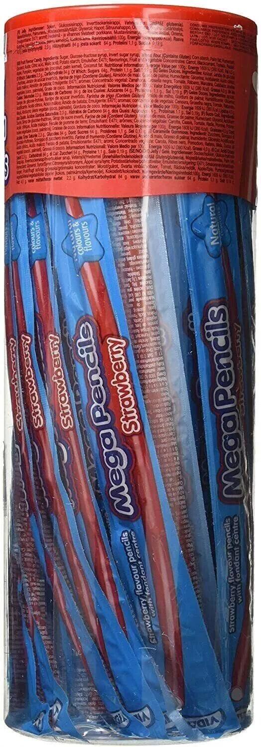 Vidal's Strawberry Mega Pencil (40x23g) - Image 3