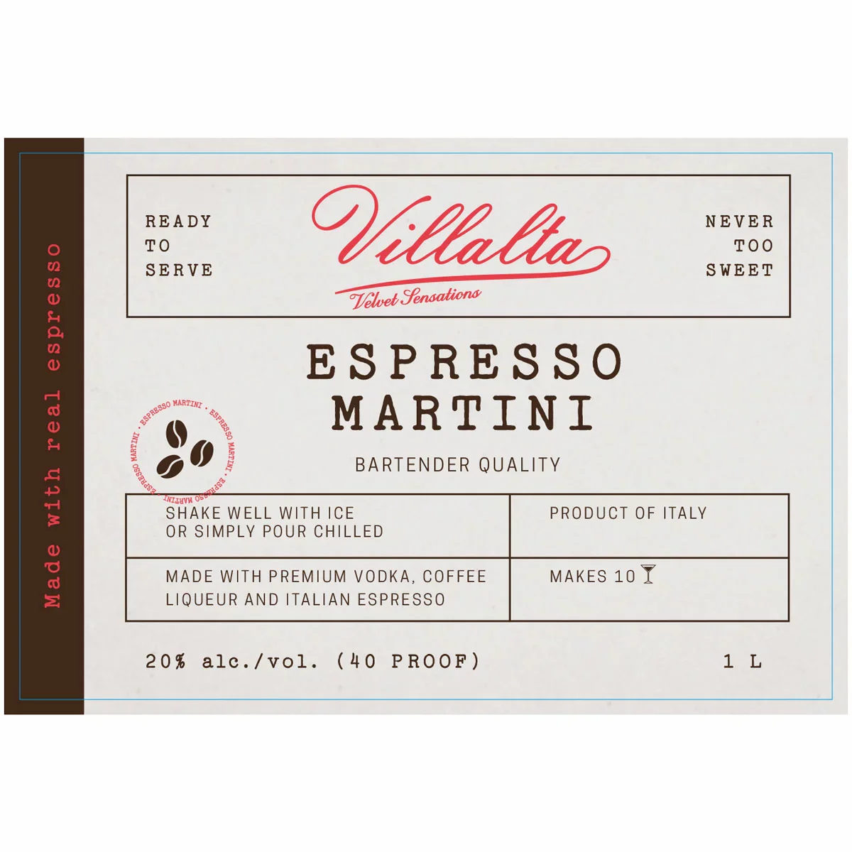 Villalta Espresso Martini (1L) - Image 2