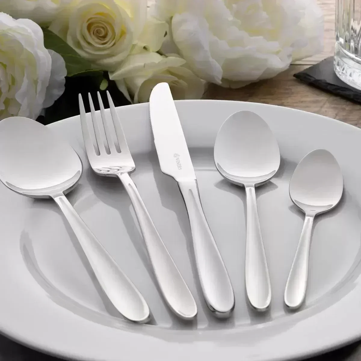 Viners Henley Stainless Steel Cutlery Set (34 Piece) - Image 3