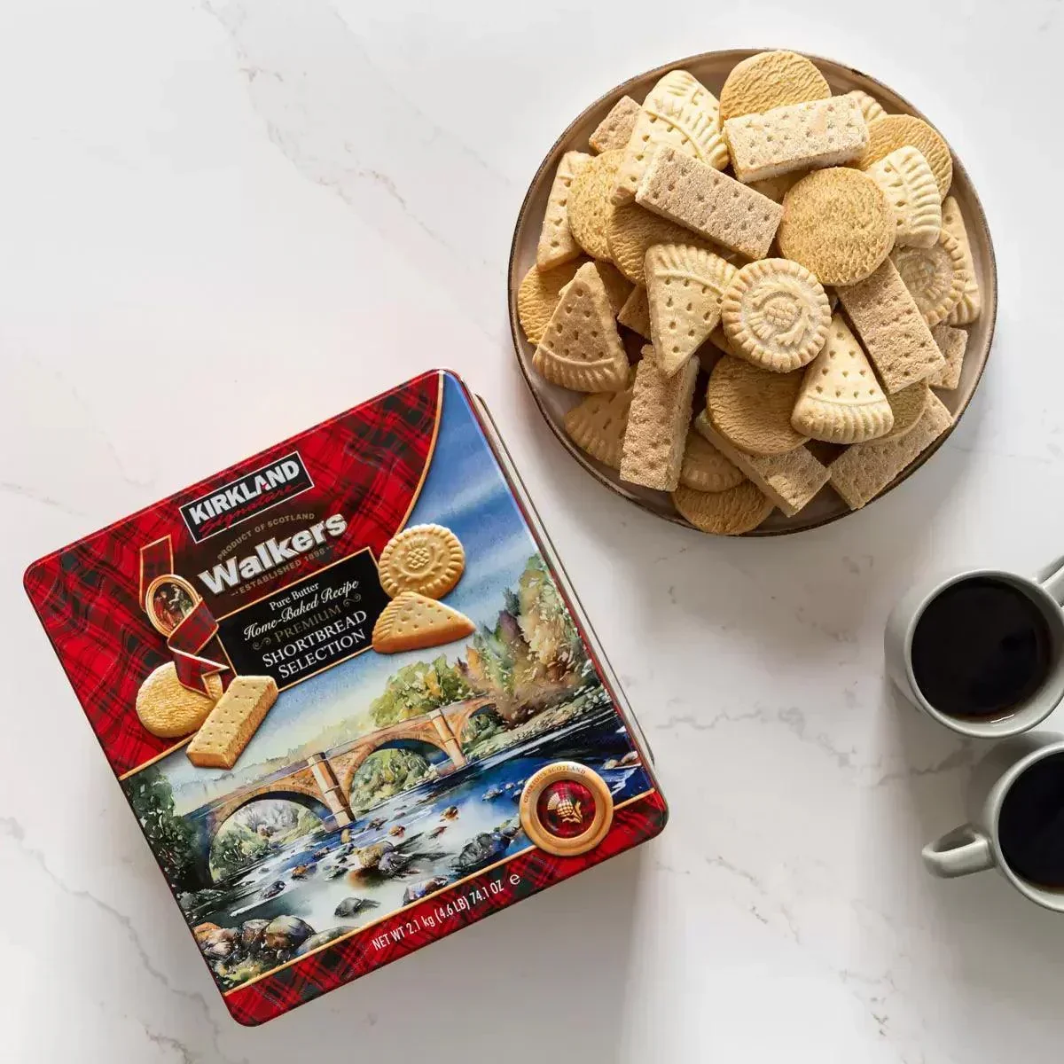 Walkers Premium Shortbread Selection Tin (2.1kg) - Image 2
