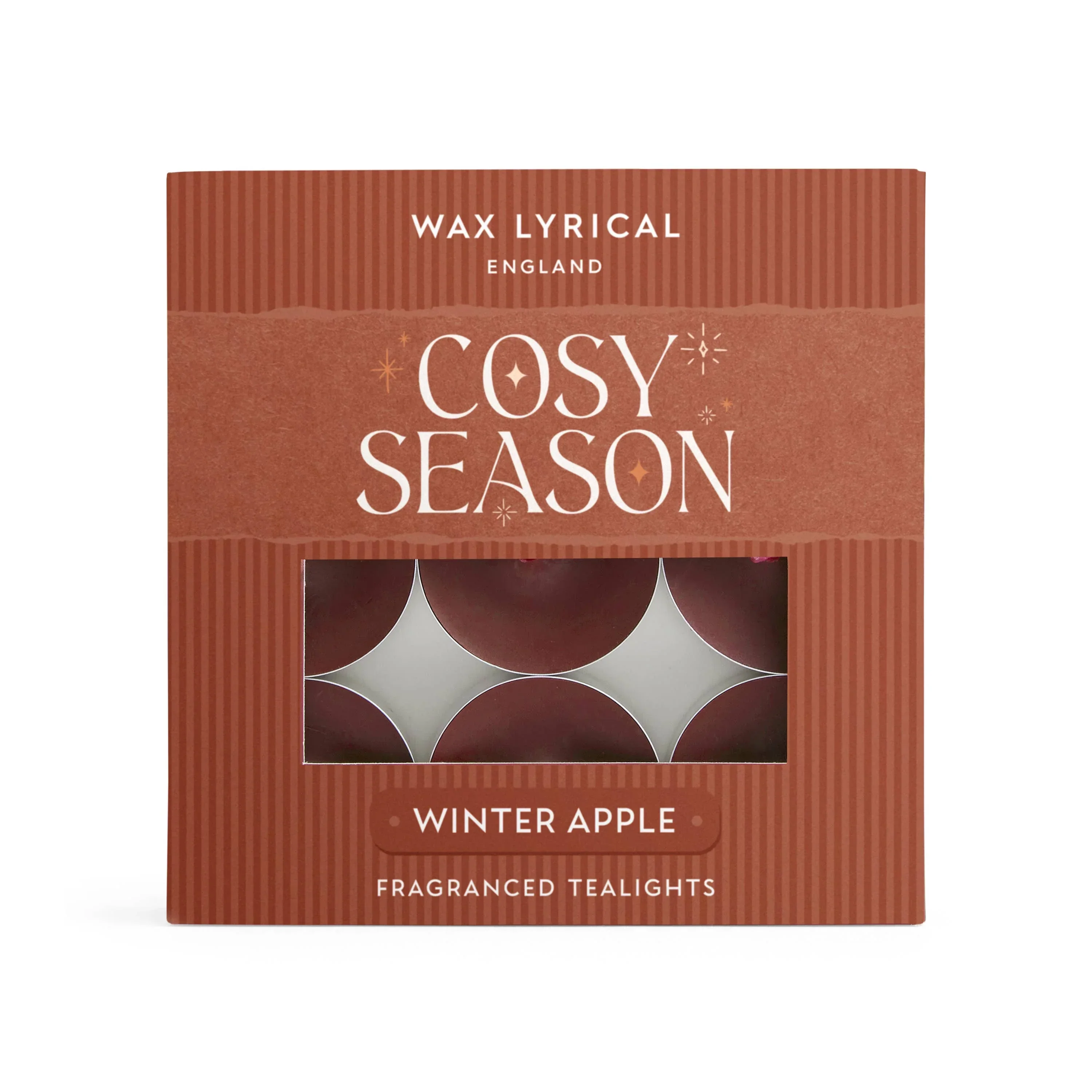 Wax Lyrical Cosy Season Winter Apple Tealights - Image 2