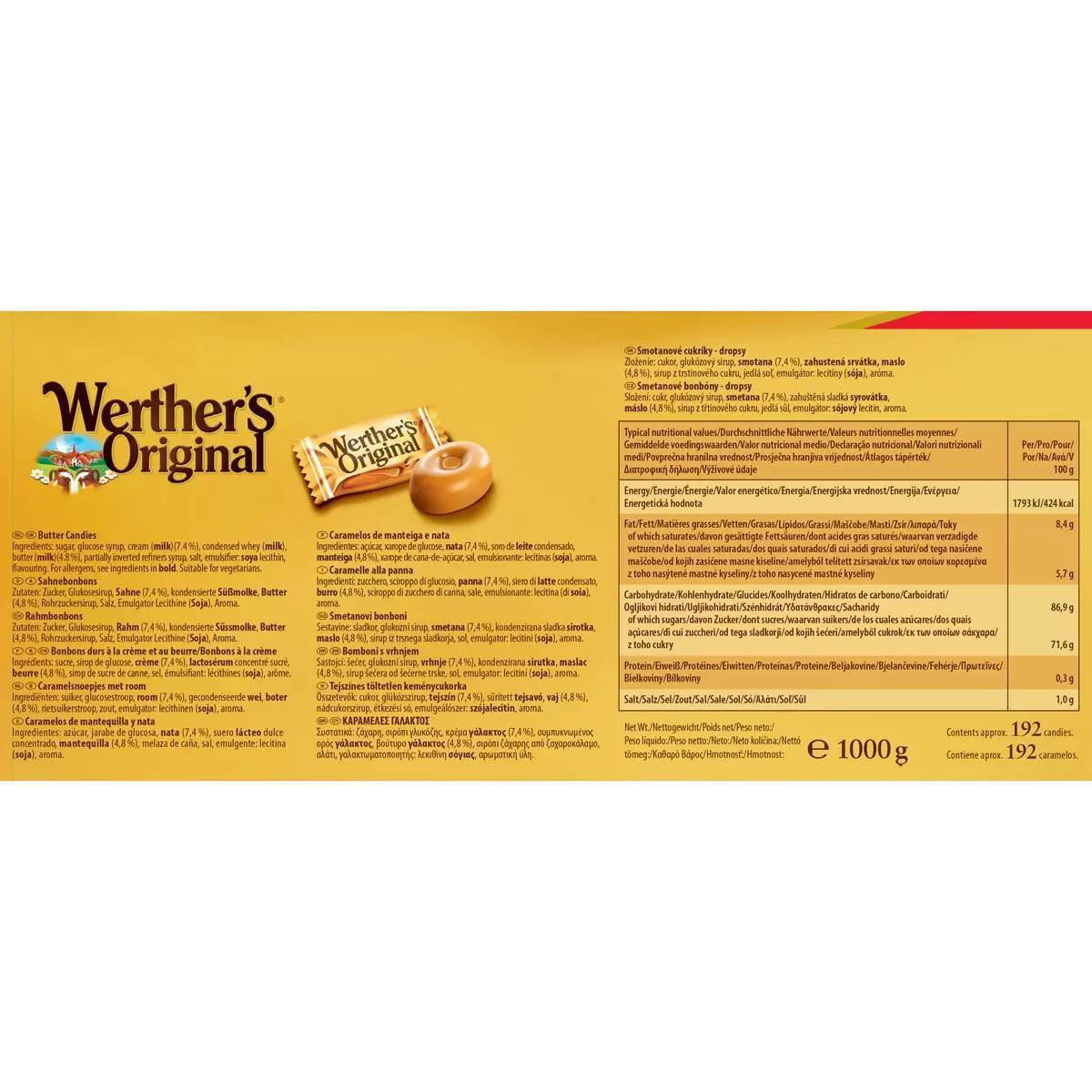 Werther's Original Cream Candies (1kg) - Image 3