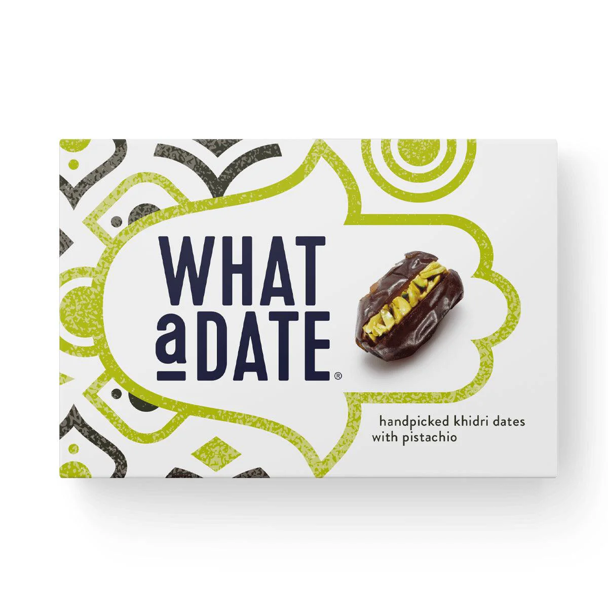 WHAT a DATE Handpicked Organic Dates with Honeyed Pistachio (180g)