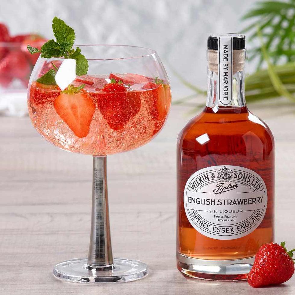 Tiptree English Strawberry Gin Liqueur (350ml) - Image 2