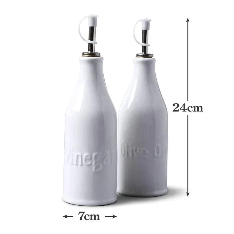 WM Bartleet & Sons - Oil & Vinegar Bottle Set (24cm) - Image 4