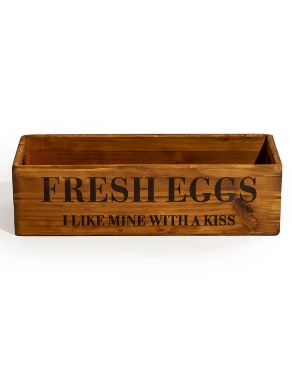 McGowan Wooden Egg Storage Box - Image 2