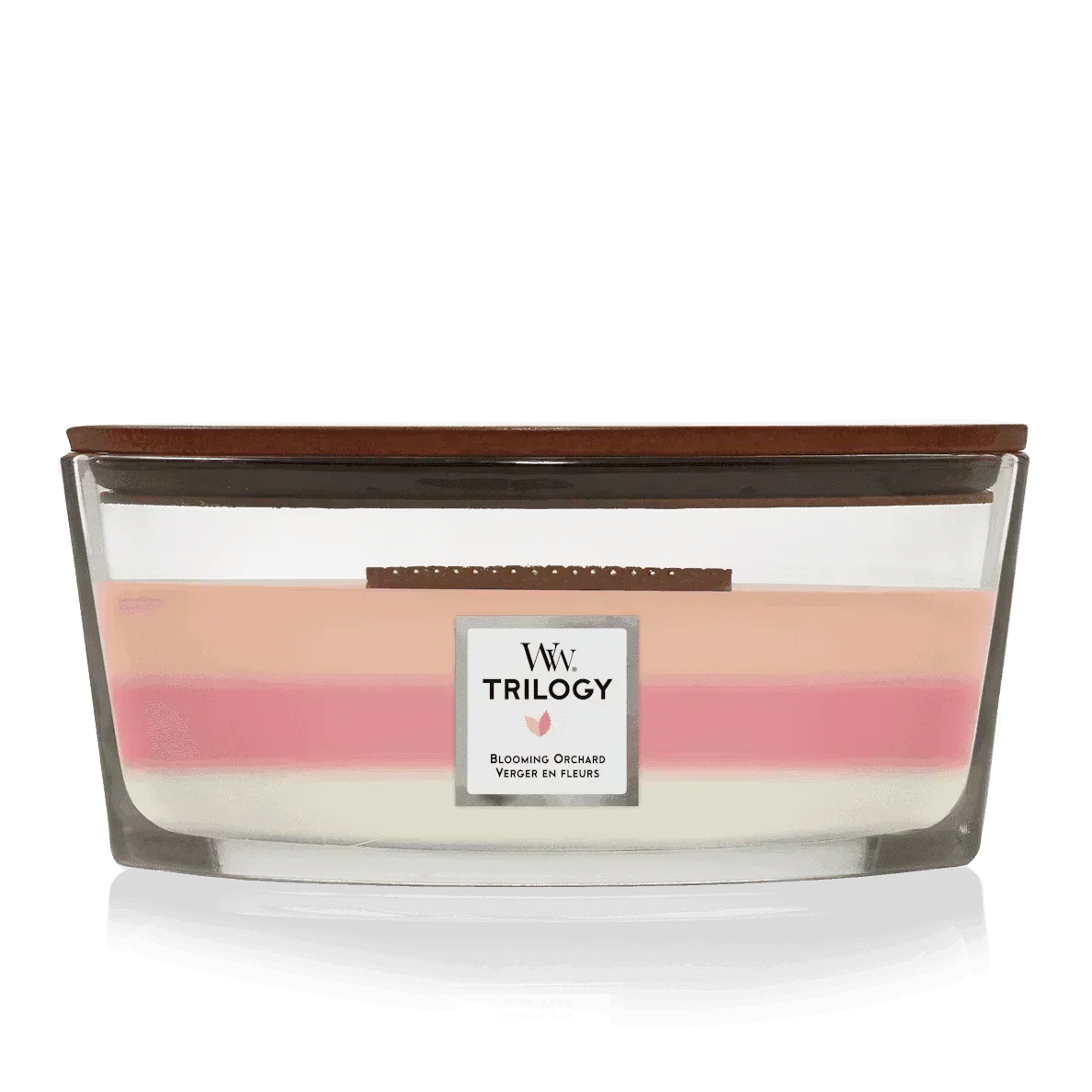 WoodWick Blooming Orchid Trilogy Ellipse Candle (453g)
