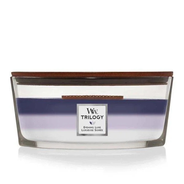 WoodWick Evening Luxe Trilogy Ellipse Scented Candle (453g) - Image 2