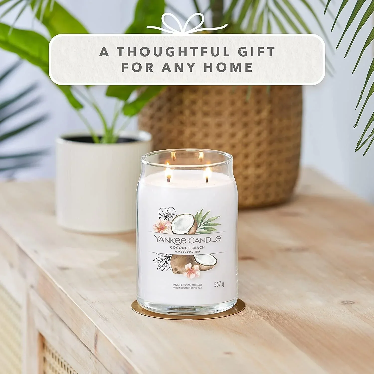 Yankee Candle Signature Large Jar - Coconut Beach Scented Candle - Image 6