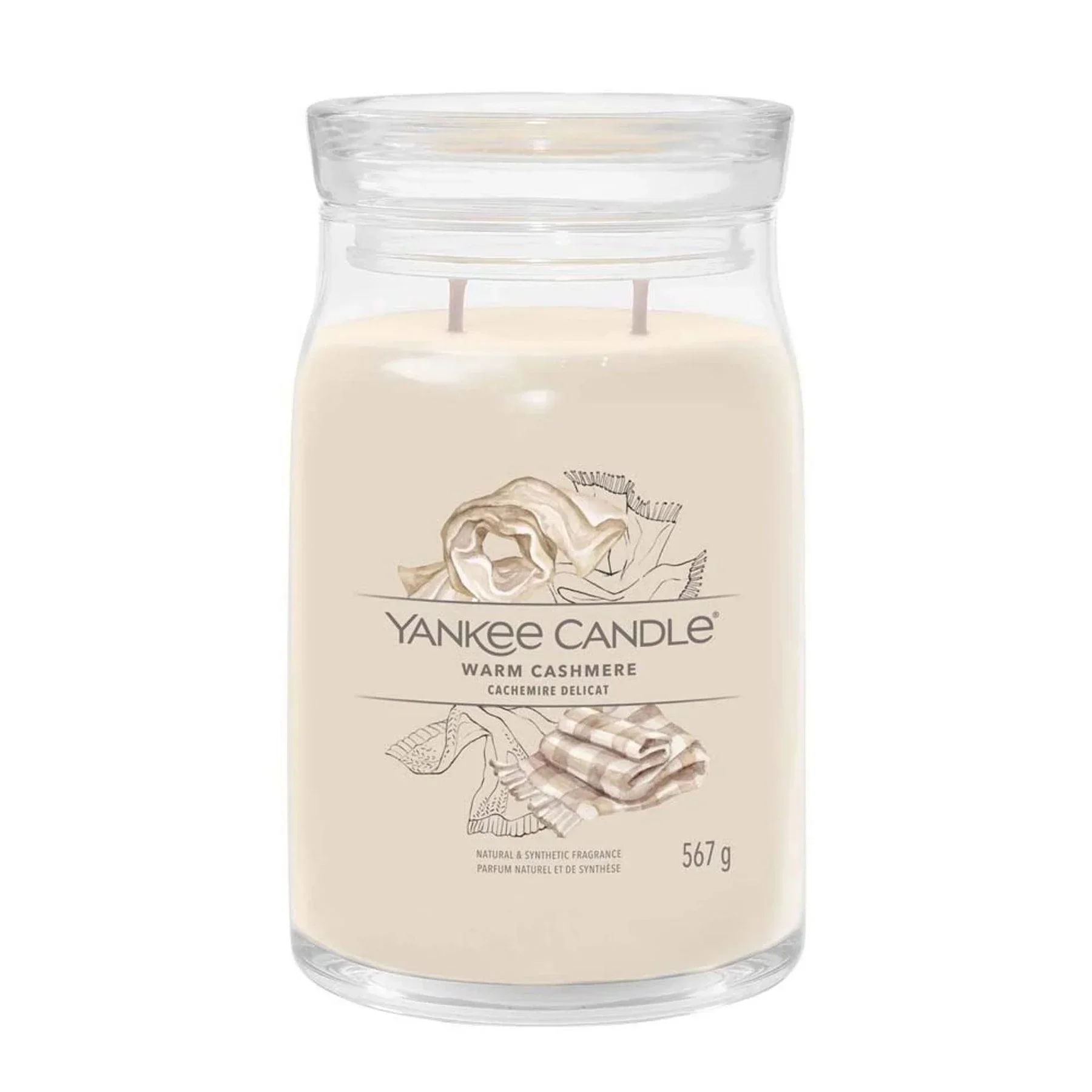 Yankee Candle Signature Large Jar - Warm Cashmere Scented Candle
