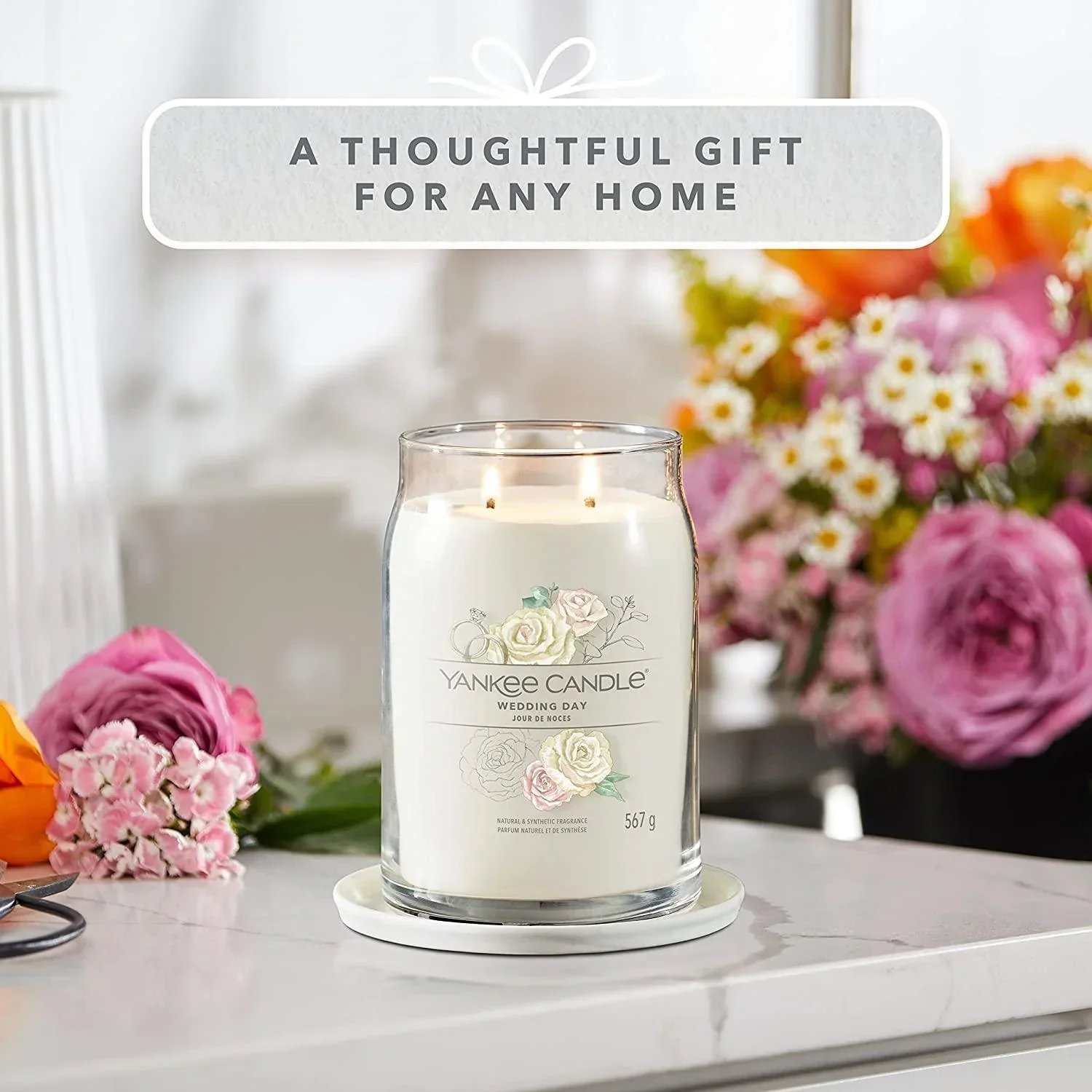 Yankee Candle Signature Large Jar - Wedding Day Scented Candle - Image 5