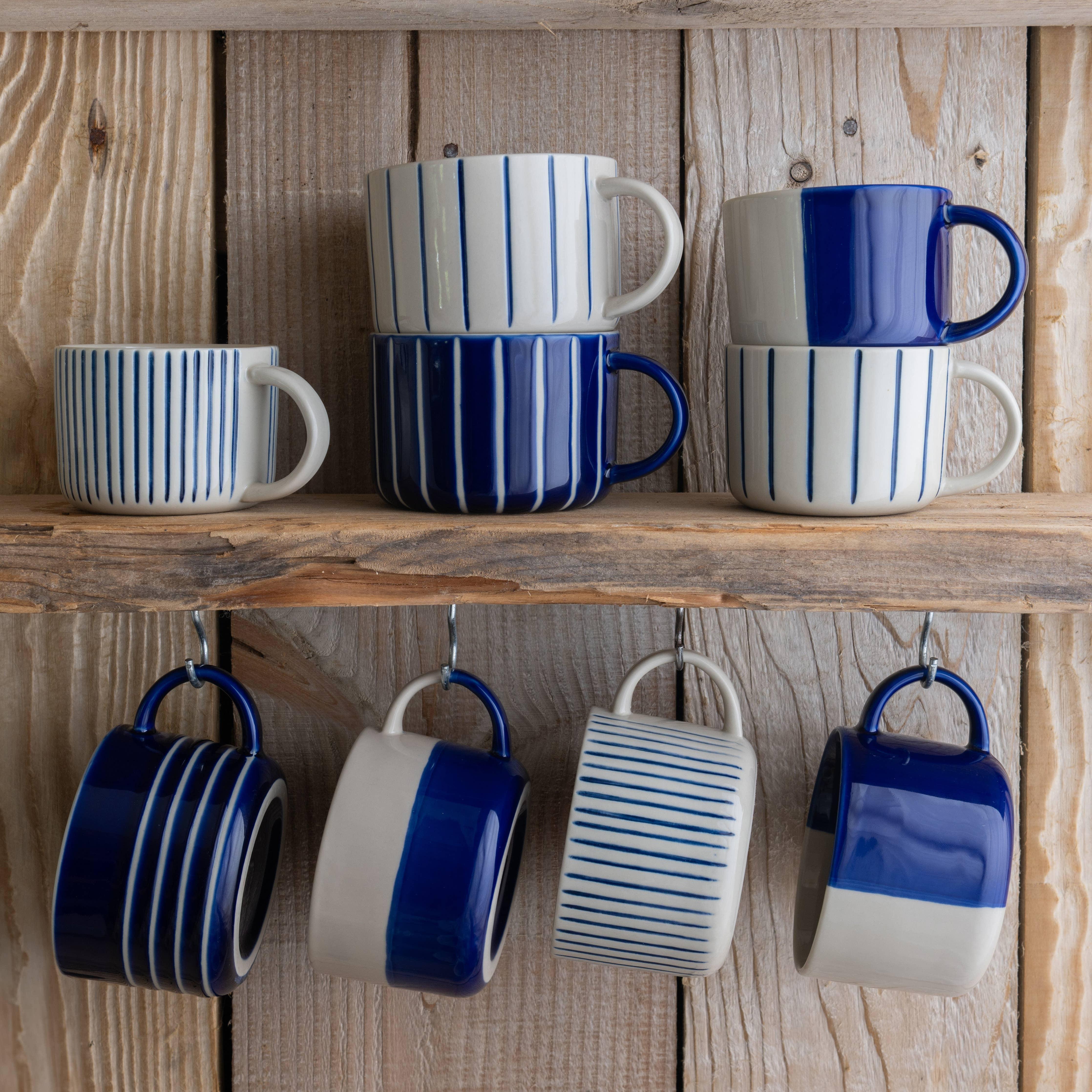 Kindred Yarrow Mug - Brushed Indigo Blue - Medium (Set of 2) - Image 7