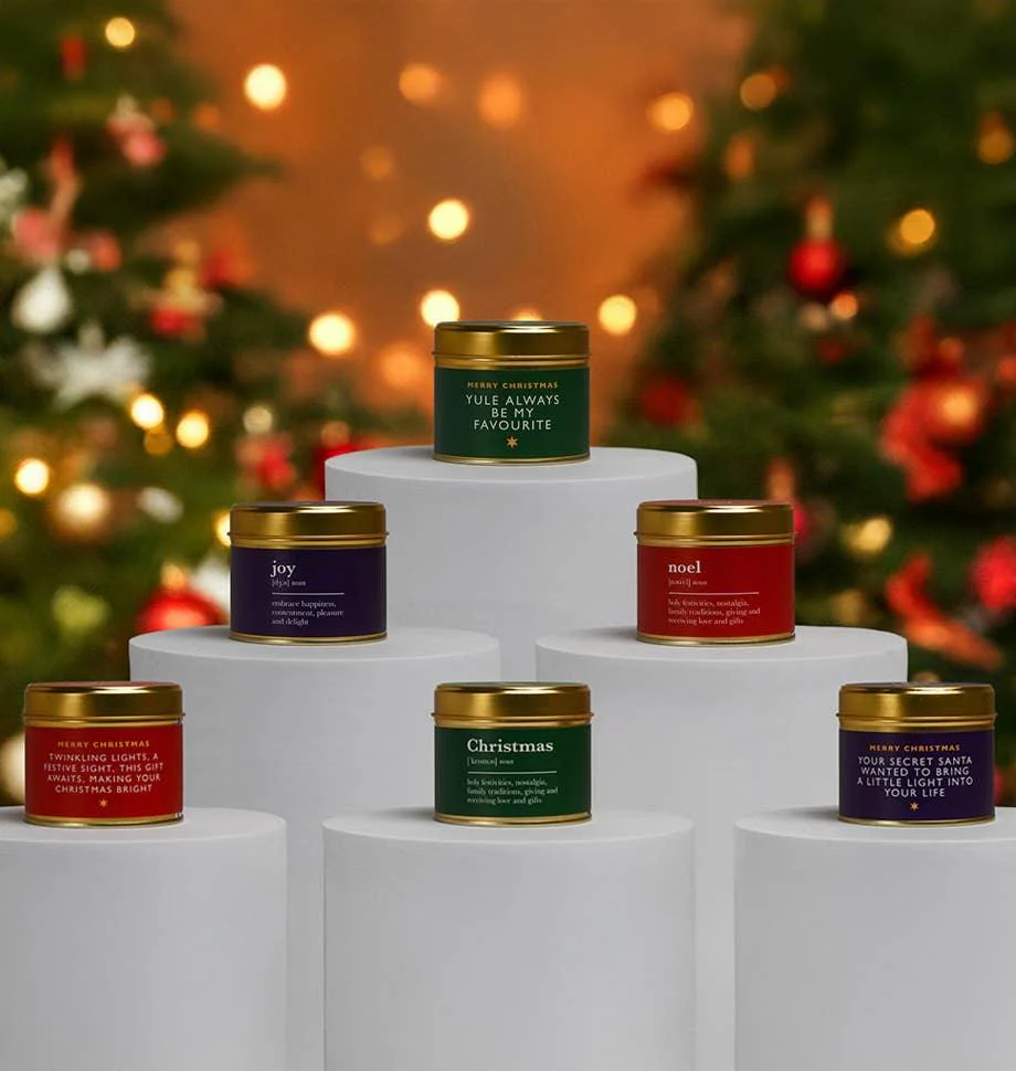 Shearer Candles Your Secret Santa Christmas Large Scented Tin Candle - Image 2