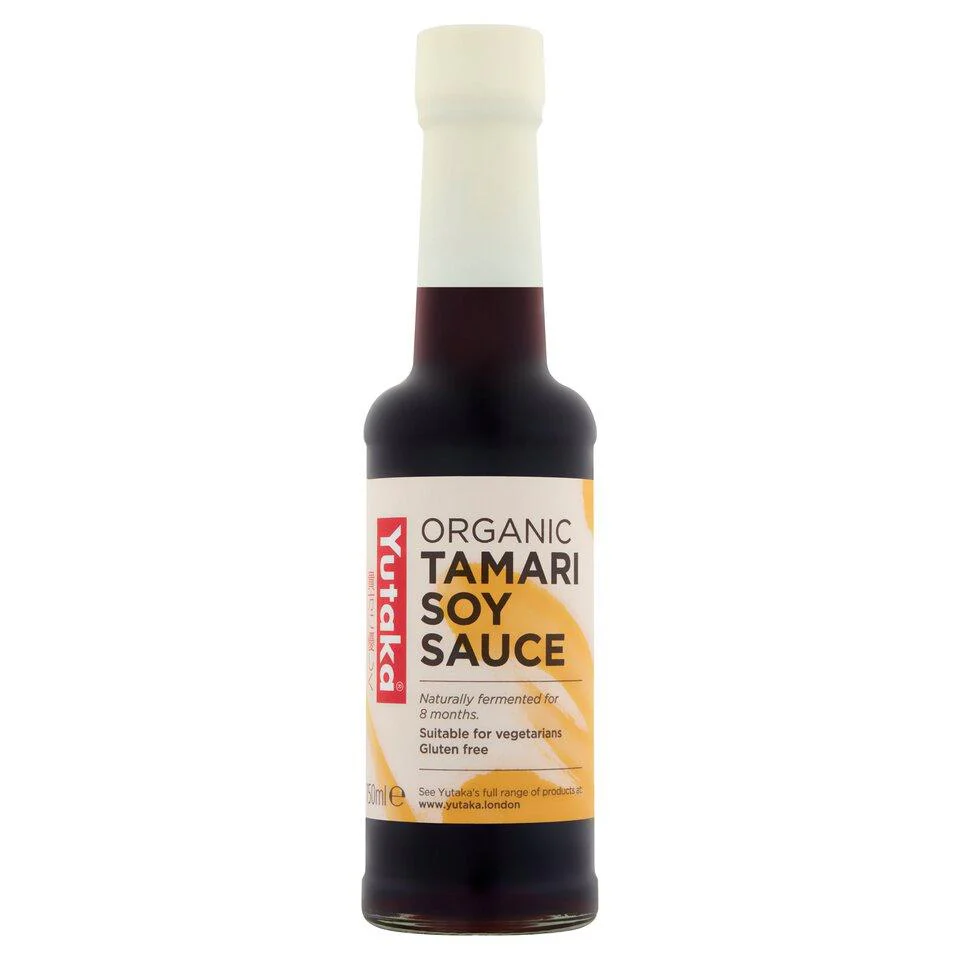 Yutaka Organic Tamari Soy Sauce Gluten Free (150ml)