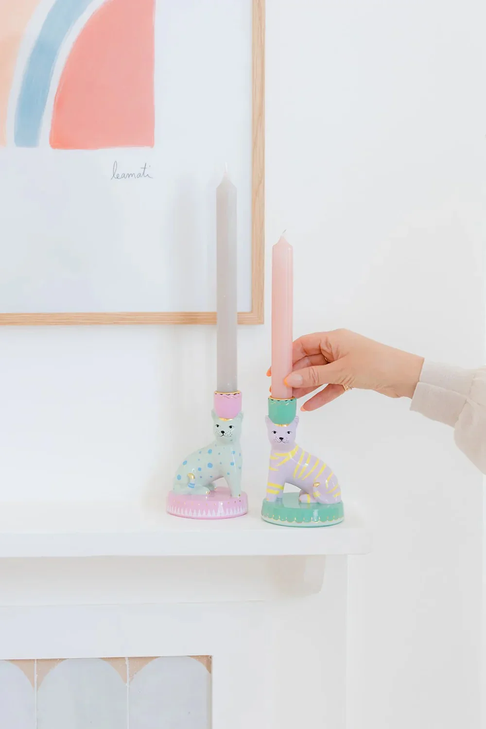 Yvonne Ellen Animal Candlestick Holder (Set of 2) - Image 3