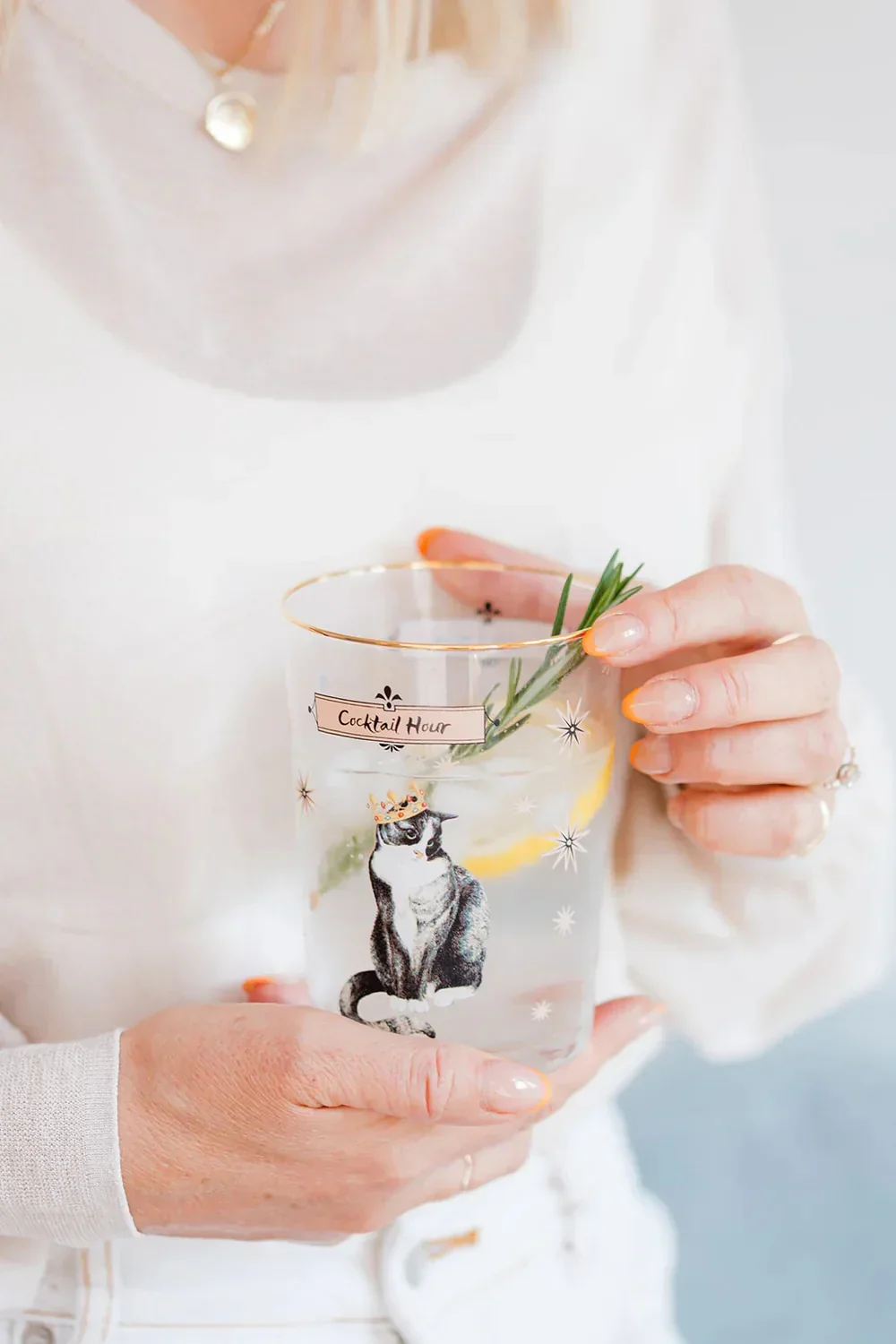 Yvonne Ellen Cat Hi Ball Glass - Image 6