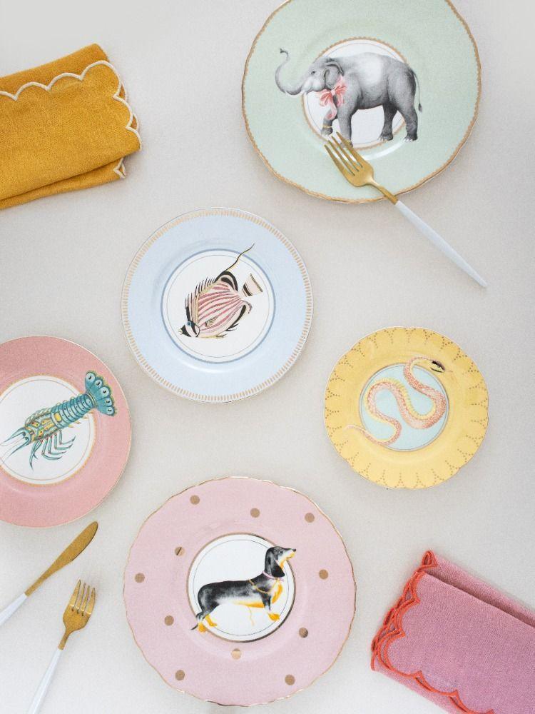 Yvonne Ellen Doggie Sandwich Plate (23cm) - Image 2