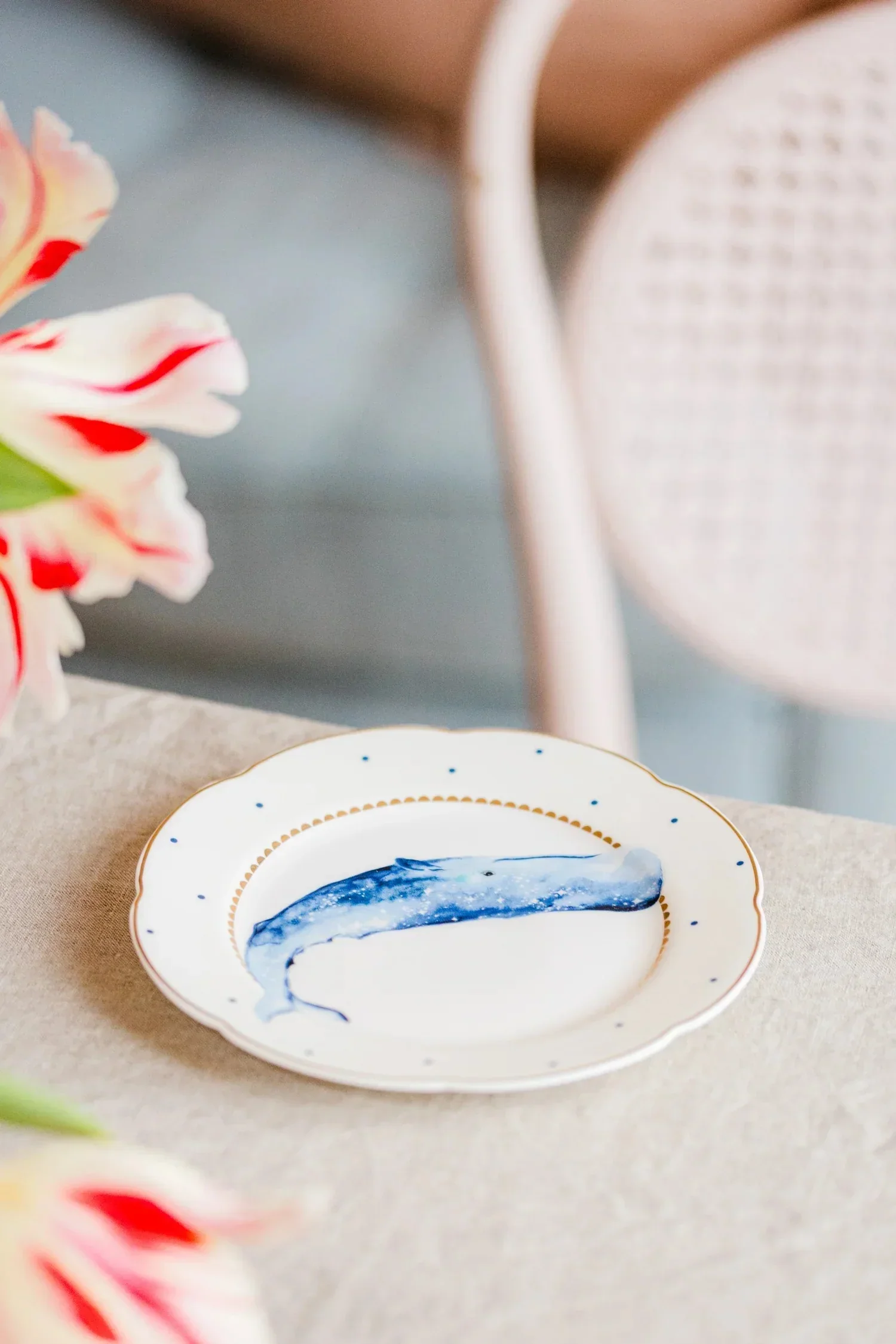 Yvonne Ellen Fishy Tea Plates - Set of 4 (16cm) - Image 6