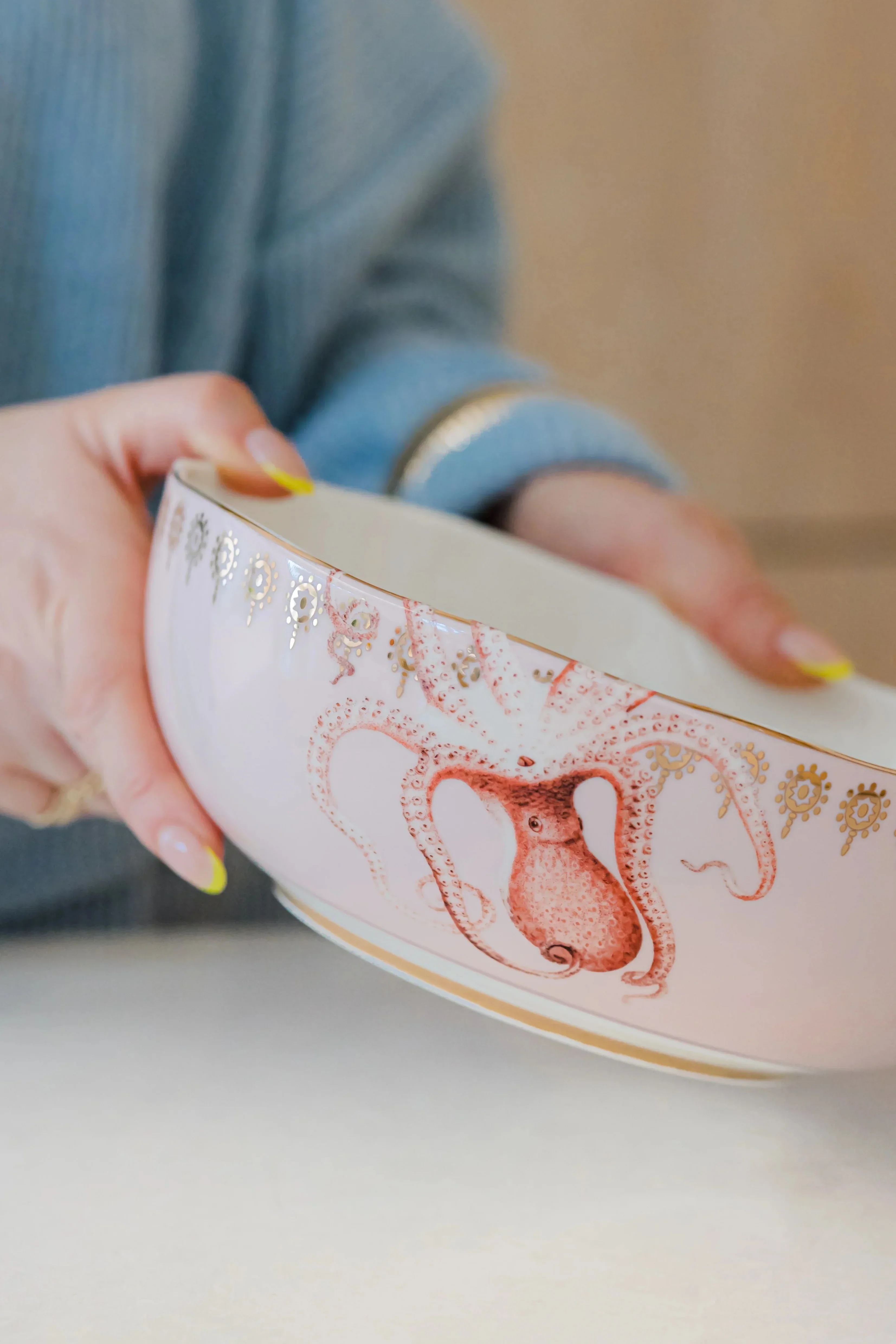 Yvonne Ellen Octopus Serving Bowl (22cm) - Image 6