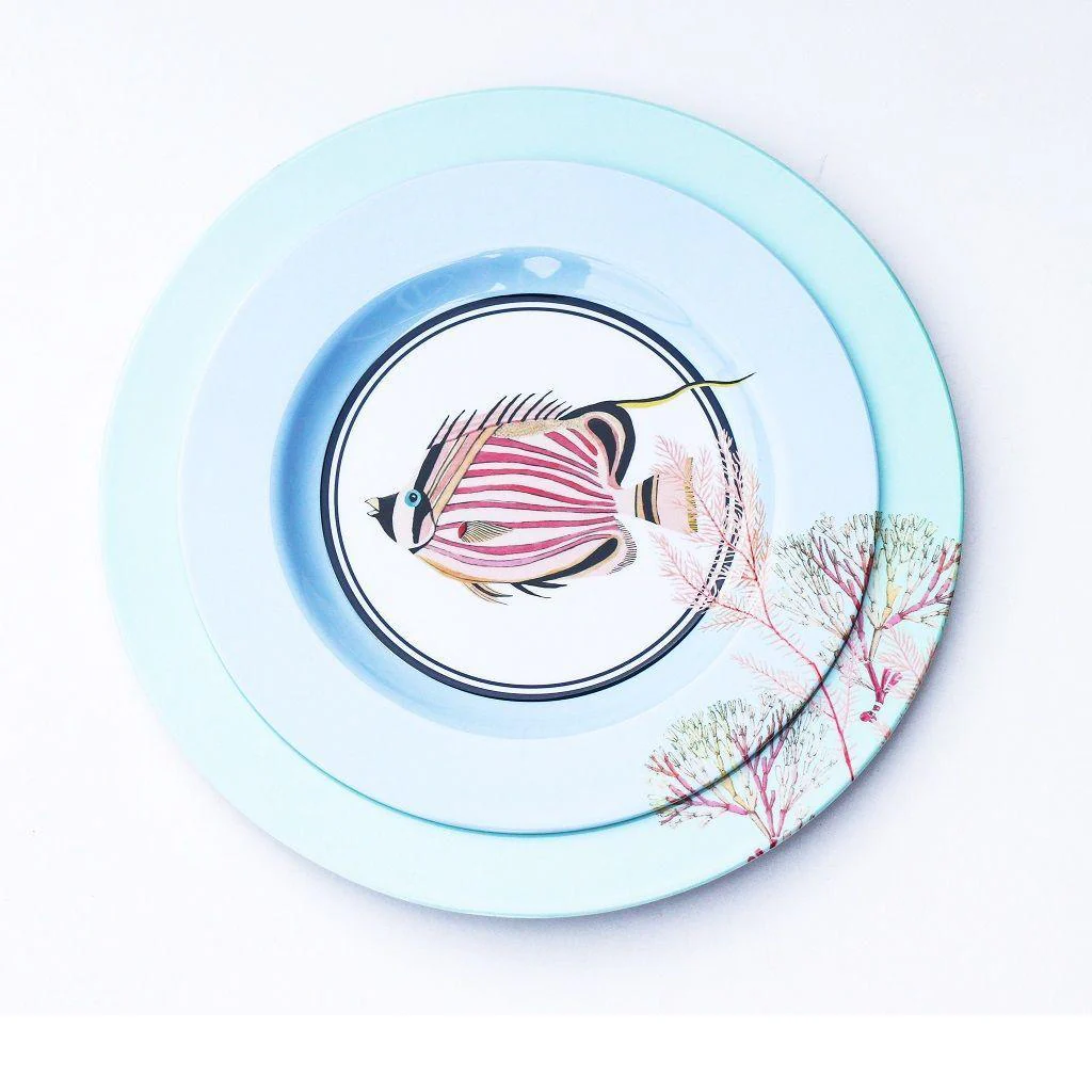 Yvonne Ellen Picnic Set of 4 Assorted Side Plates - Image 3