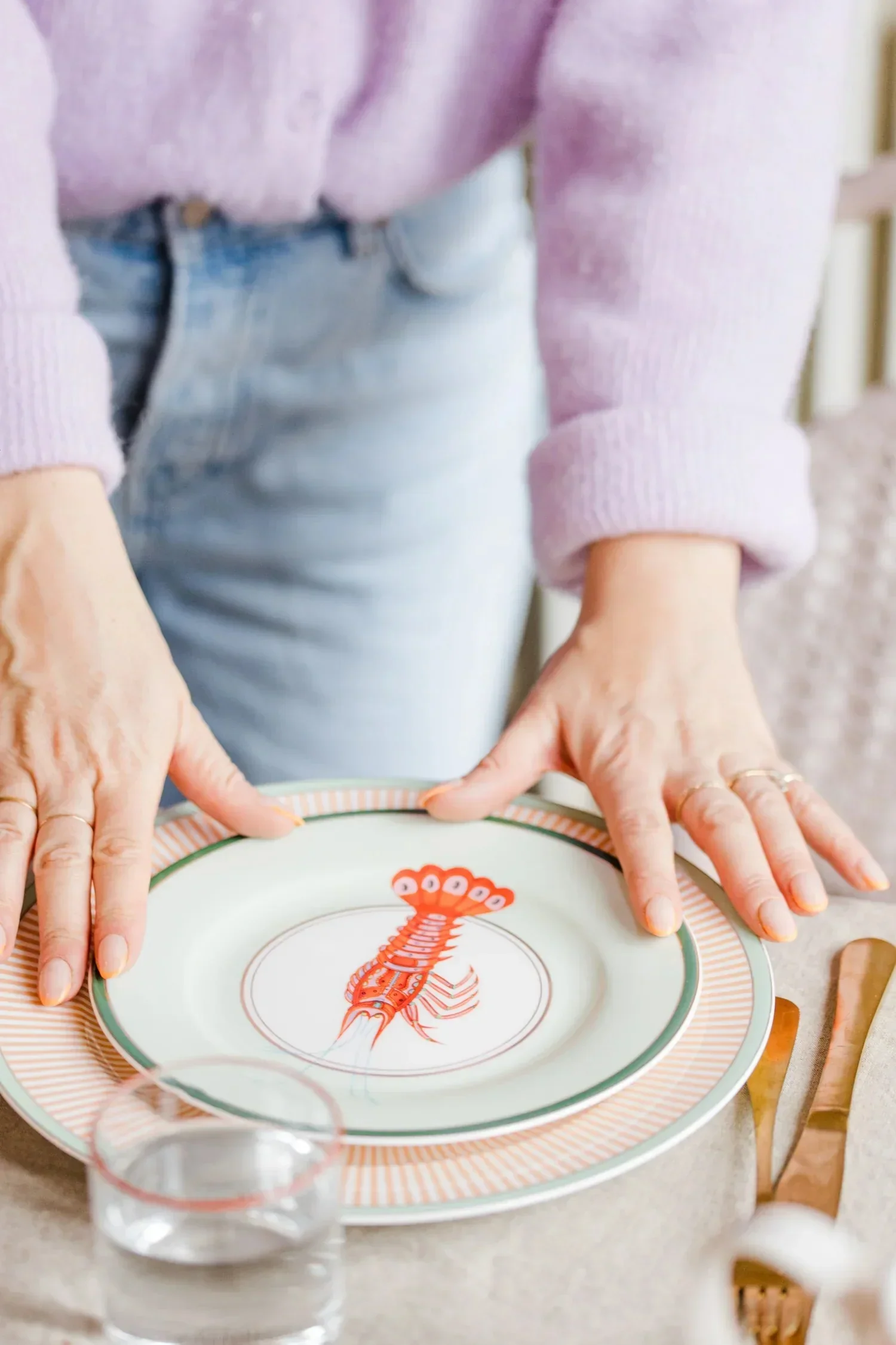 Yvonne Ellen Under The Sea Side Plates - Set of 4 (20cm) - Image 7