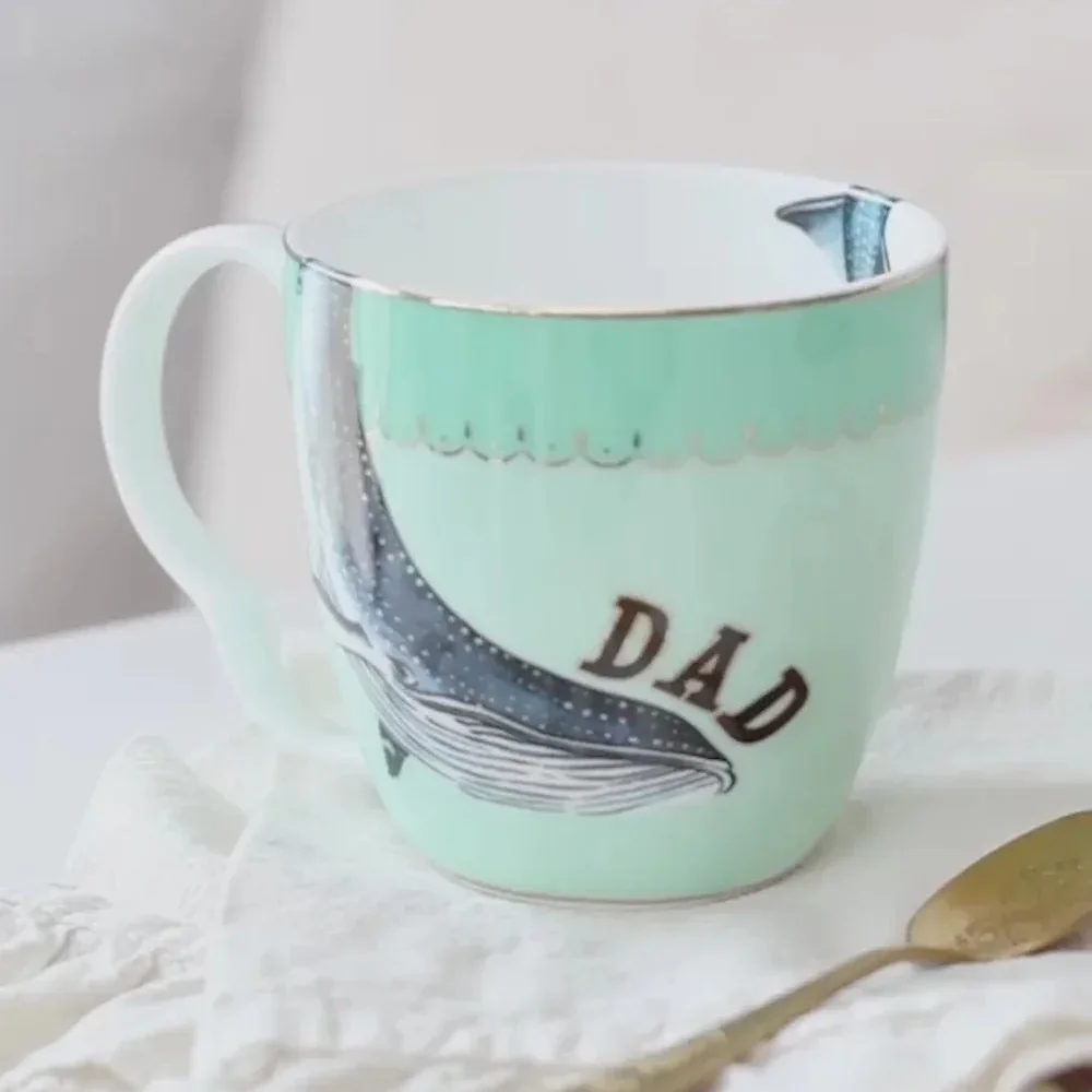 Yvonne Ellen Whale Dad Mug (Large)