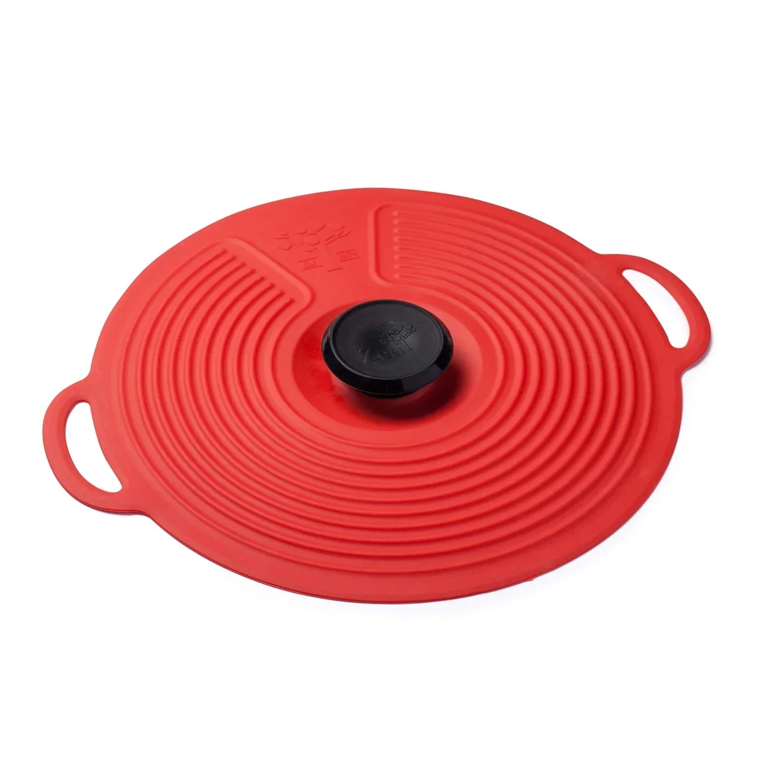 Zeal Classic Silicone Self Sealing Lid, Extra Large - Red (28cm)