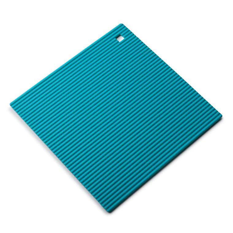 Zeal Large Silicone Heat Resistant Trivet Mats - Aqua (22cm)