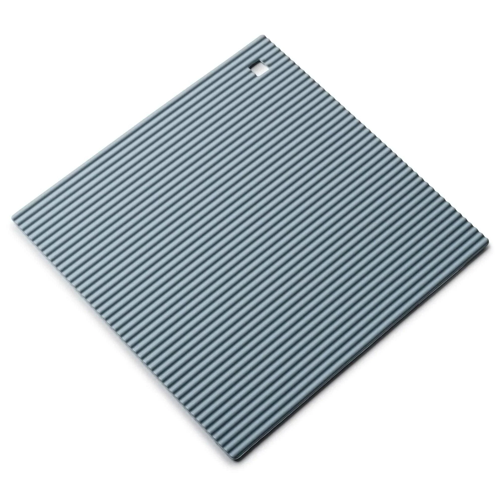 Zeal Large Silicone Heat Resistant Trivet Mats - Duck Egg Blue (22cm)