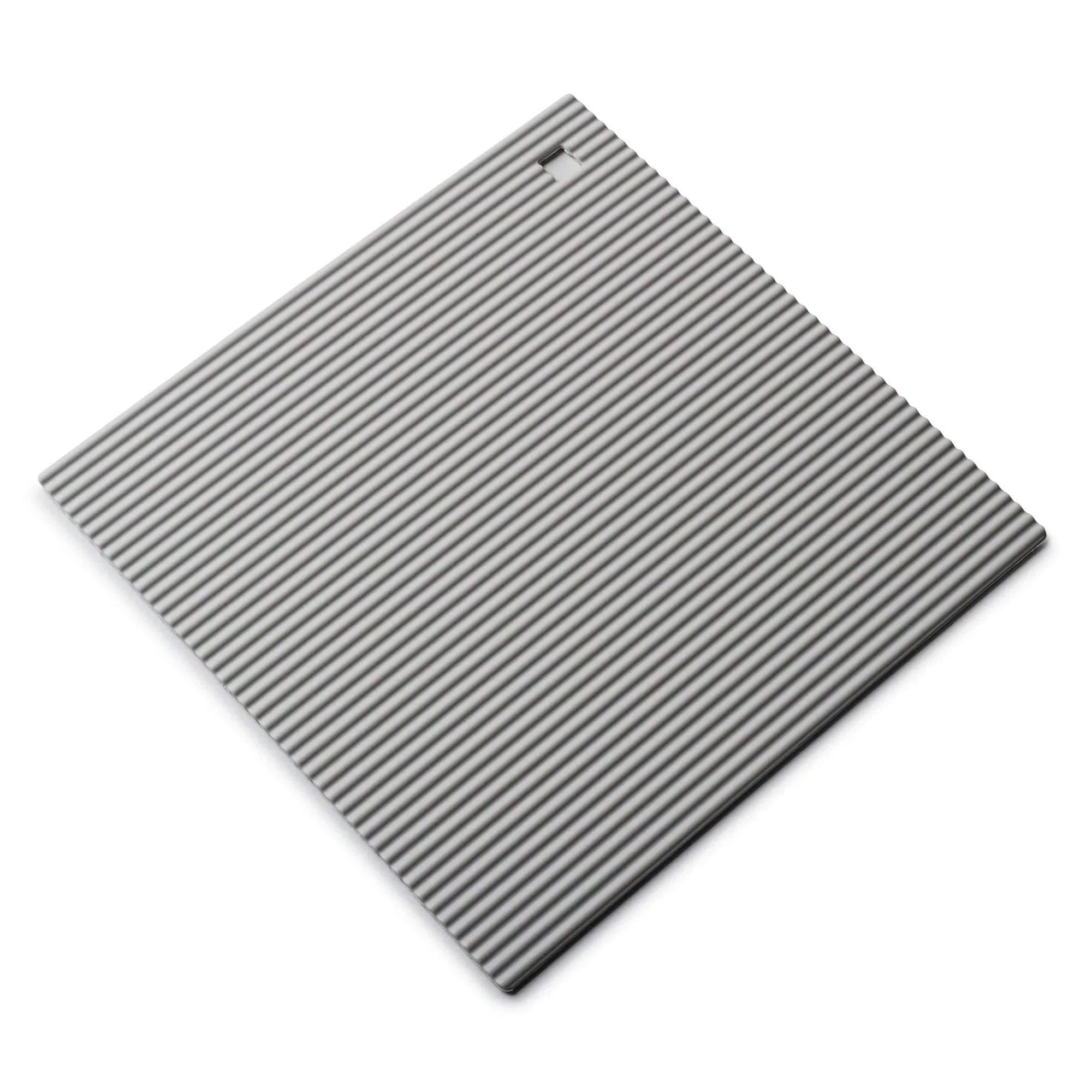 Zeal Large Silicone Heat Resistant Trivet Mats - French Grey (22cm)