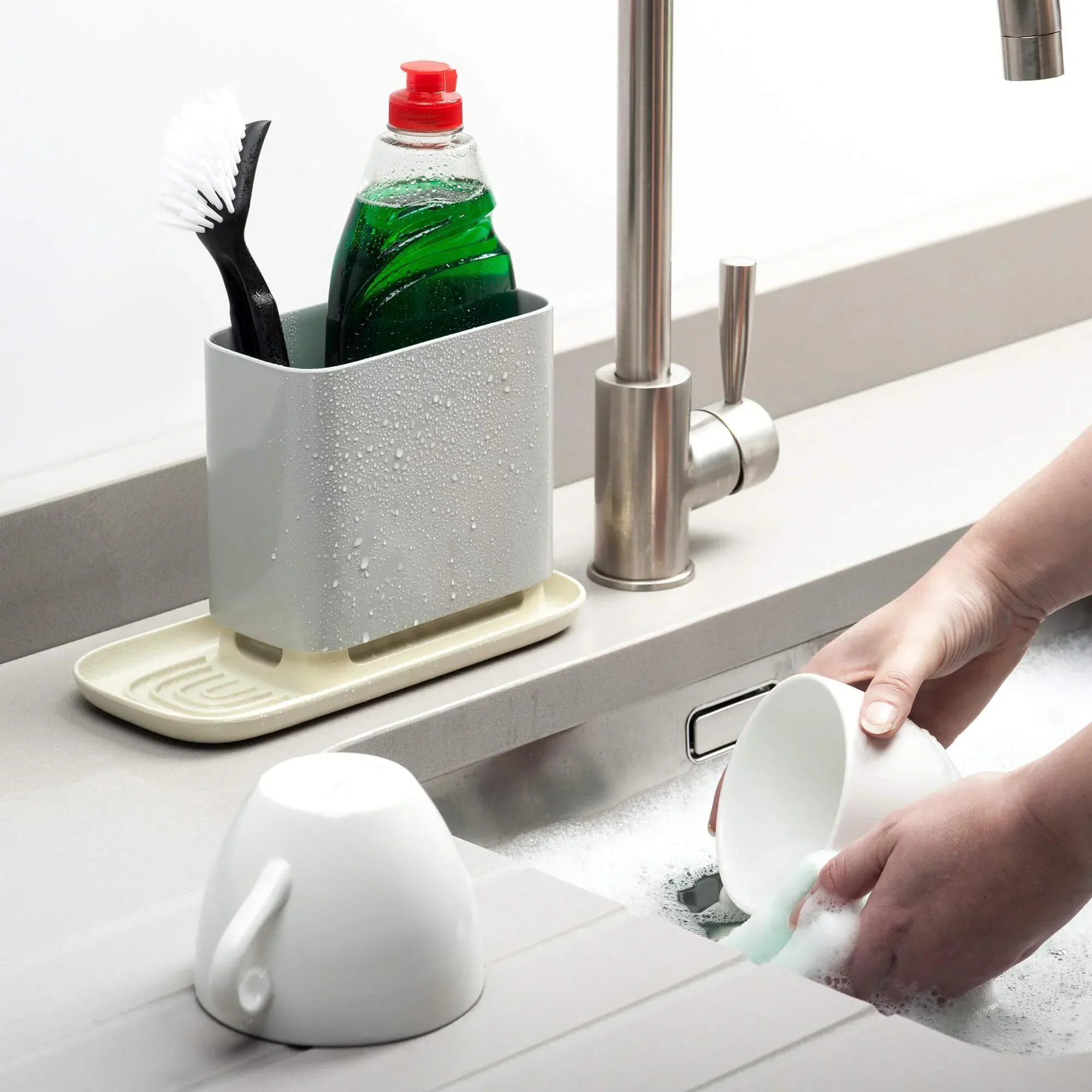 Zeal Melamine Worktop Sink Tidy - Image 3