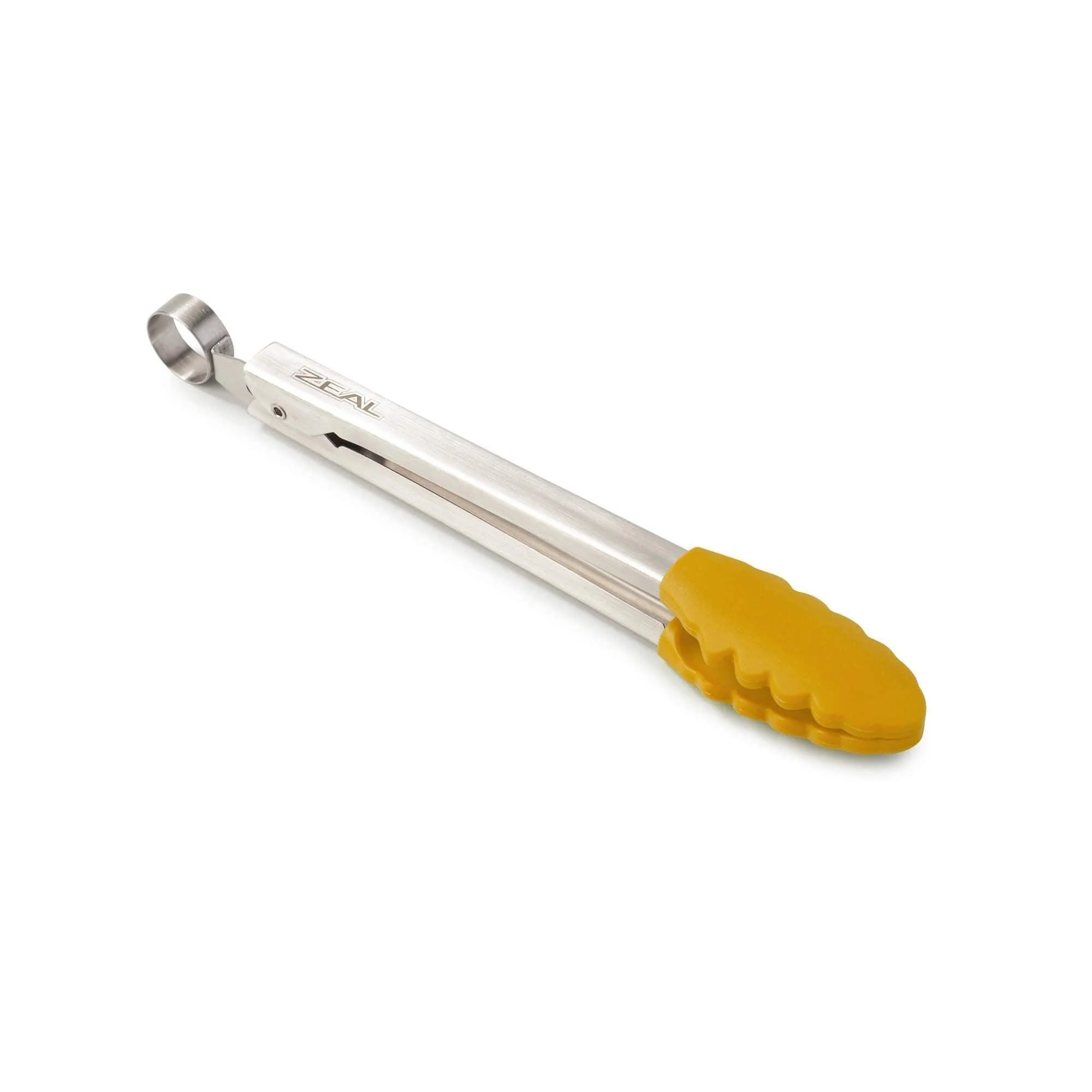 Zeal Silicone Mini Tongs - Mustard (20cm)
