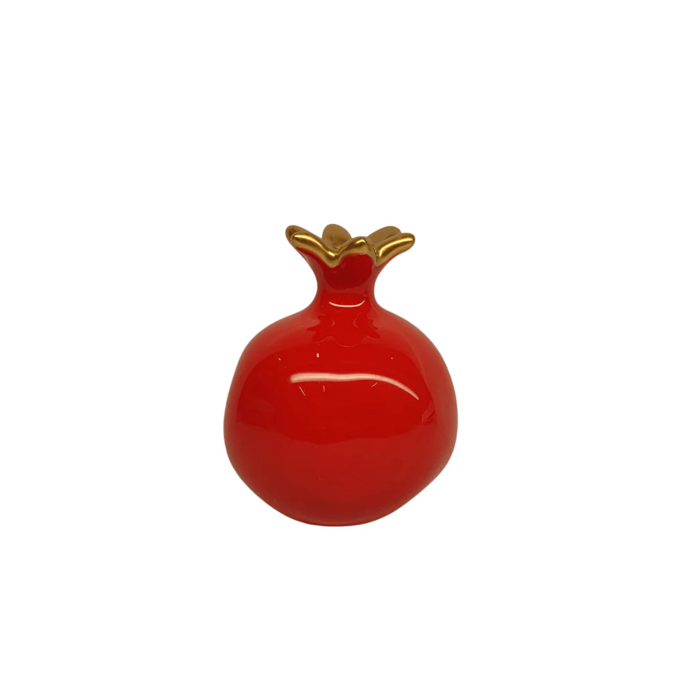 Zeeen Handcrafted Ceramic Pomegranate - Small (5cm) - Image 2