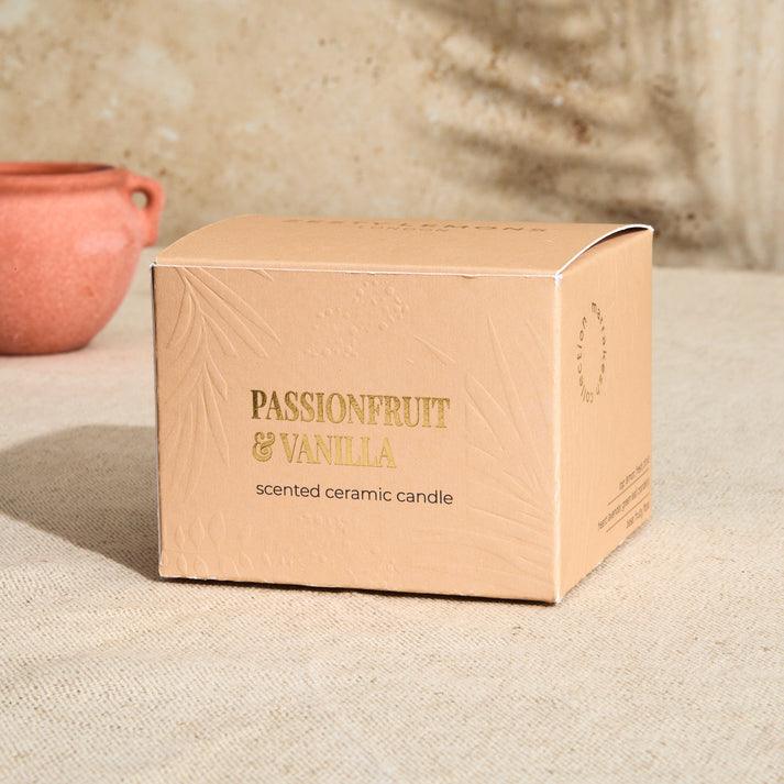 Zesty Lemons Marrakesh Terracotta Pottery Candle - Passionfruit & Vanilla - Image 4