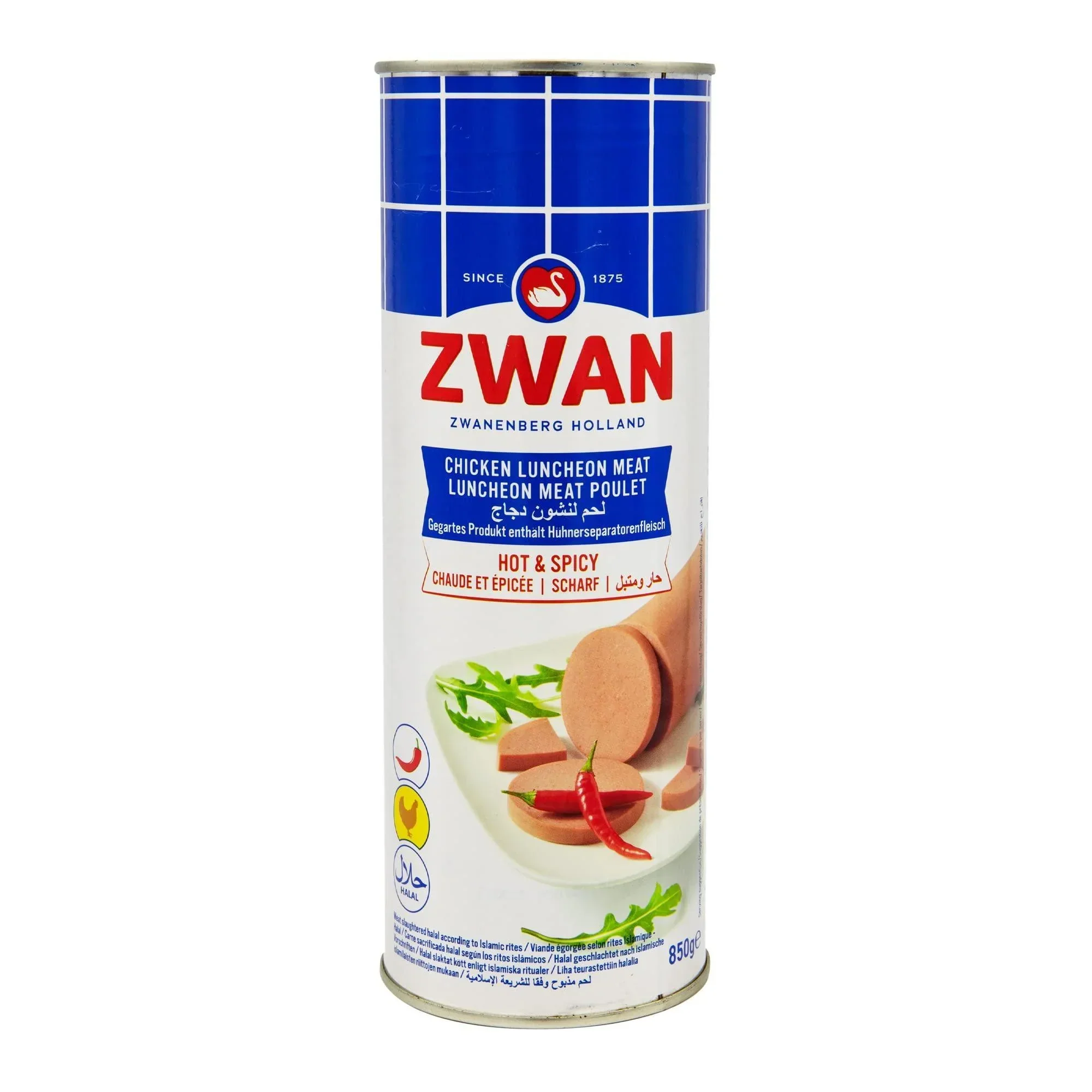 Zwan - Chicken Luncheon Meat Hot & Spicy (850g)